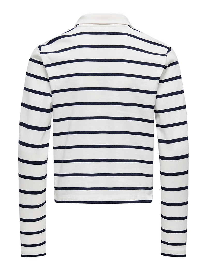 Kids Only - KOGSIRA L/S POLO CS JRS - langærmede poloer - night sky - 2