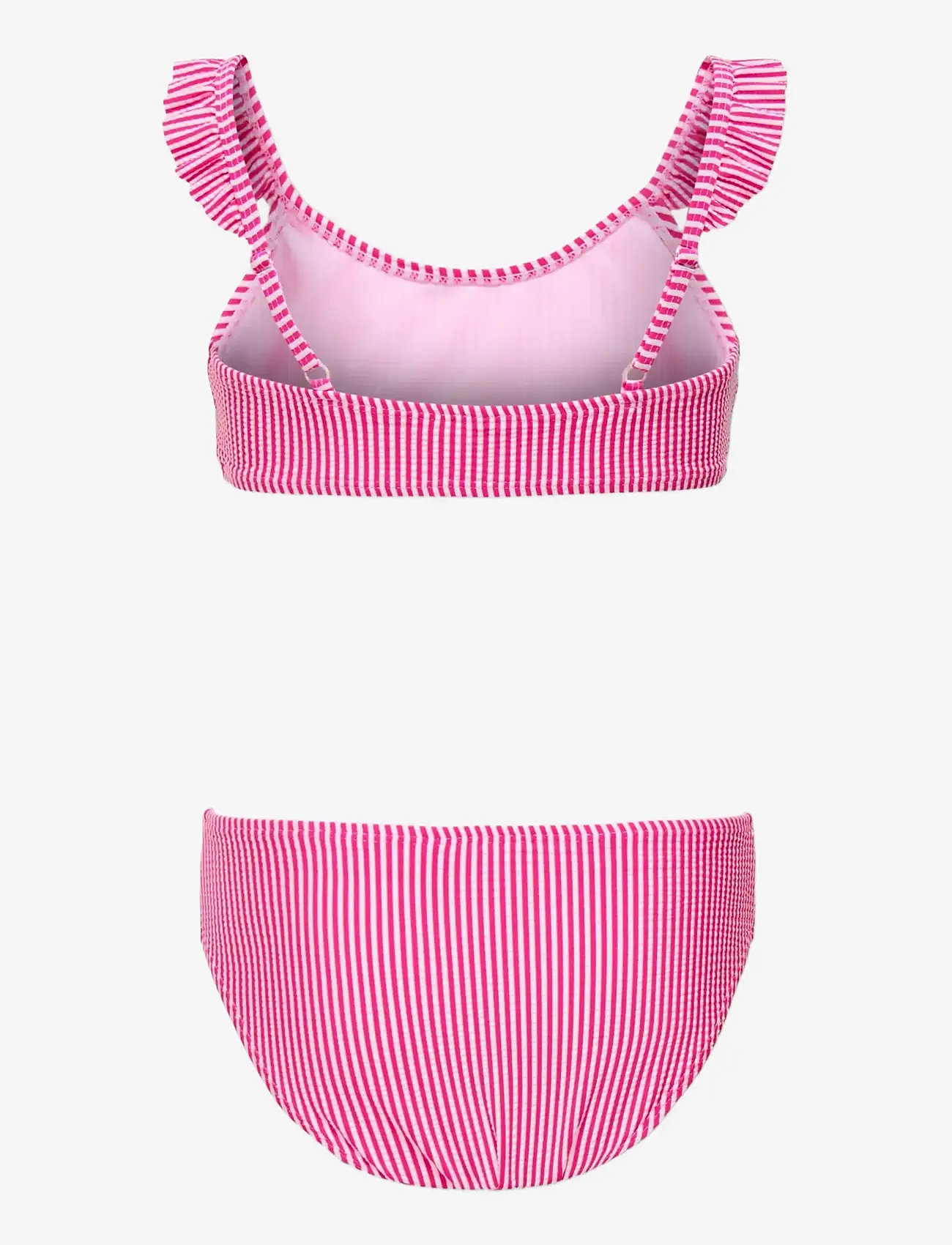 Kids Only - KOGSUNNY STRUCTURE BIKINI SET ACC - bikiinid - knockout pink - 1