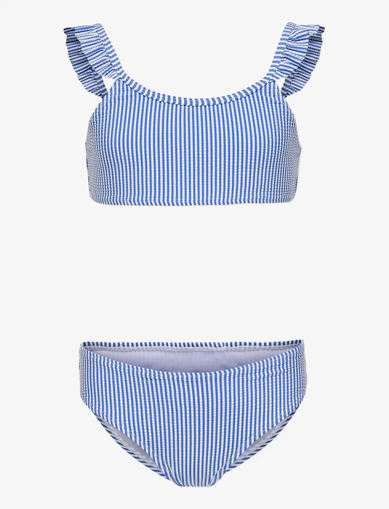 Kids Only - KOGSUNNY STRUCTURE BIKINI SET ACC - gode sommertilbud - ultramarine - 0