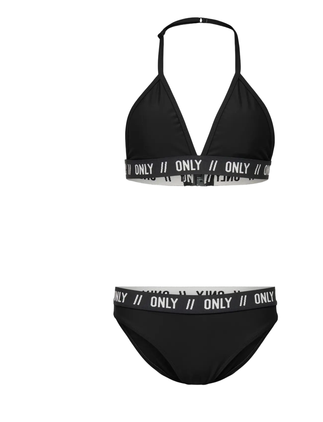 Kids Only KOGSANDY LOGO BIKINI SET ACC - Bikinier - BLACK / black
