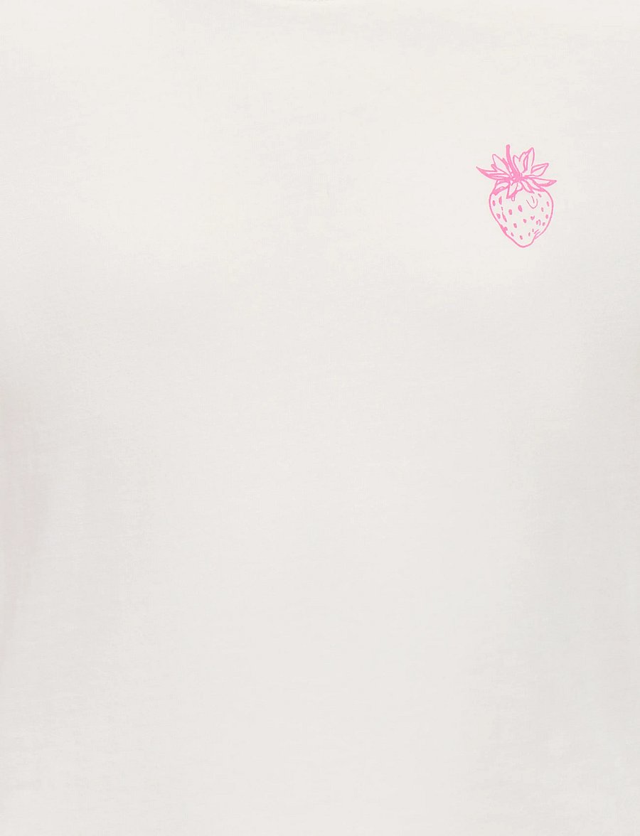 Kids Only - KOGBOLETTE LIFE S/S TOP JRS - kortærmede t-shirts - cloud dancer - 3