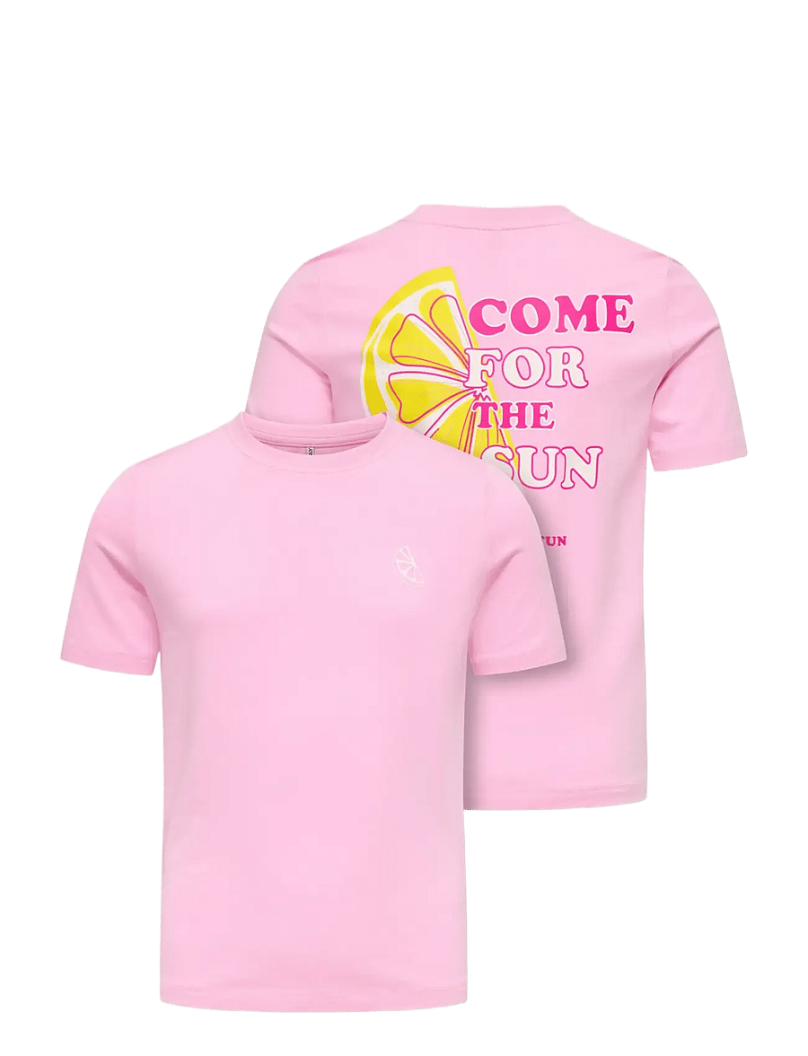 Kids Only - KOGBOLETTE LIFE S/S TOP JRS - kortærmede t-shirts - sweet lilac - 2
