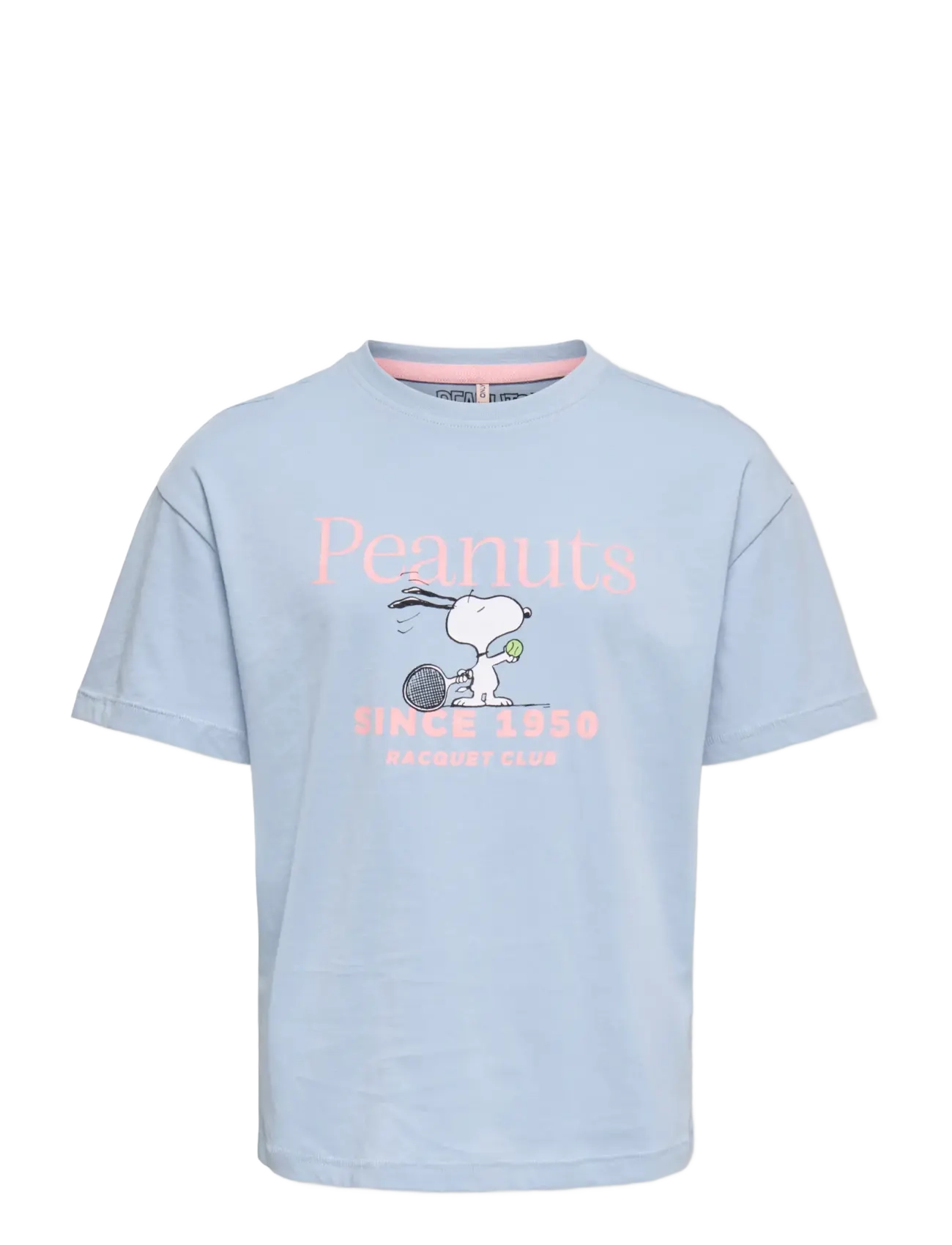 Kids Only KOGPEANUTS LIFE SS REG. TEE JRS - Pluusid - SOFT CHAMBRAY / blue