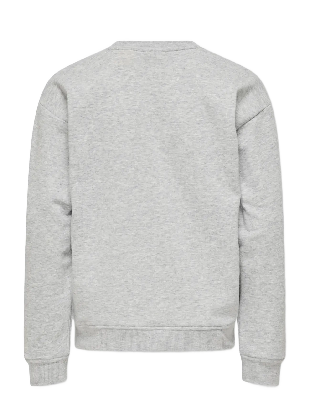 Kids Only - KOGRACQUET LS LOOSE O-NECK UB SWT - sweatshirts - light grey melange - 1