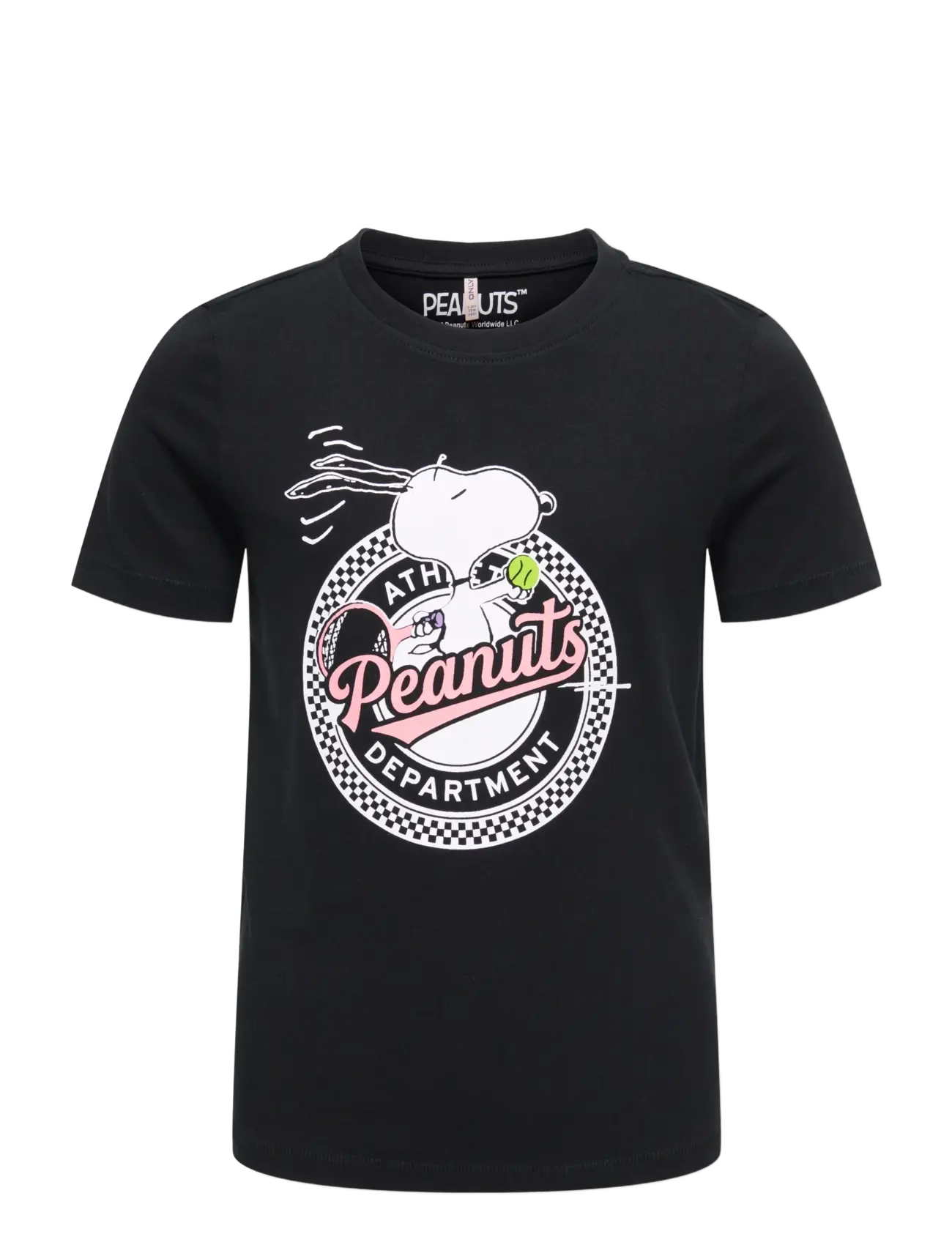 Kids Only KOGTENNIS LIFE SS REG TEE JRS - Overdele - BLACK / black