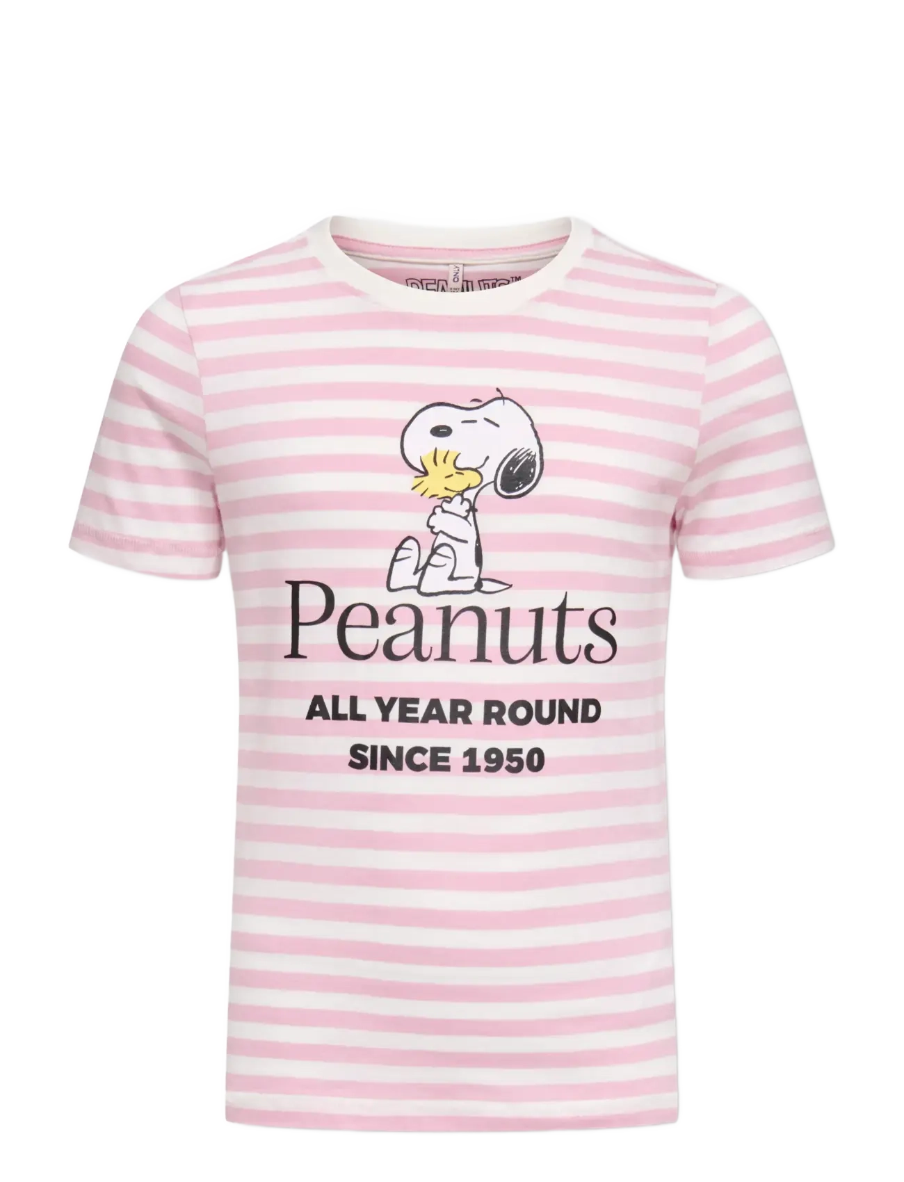 Kids Only KOGTENNIS LIFE SS REG TEE JRS - T-shirts - CLOUD DANCER / pink/rose