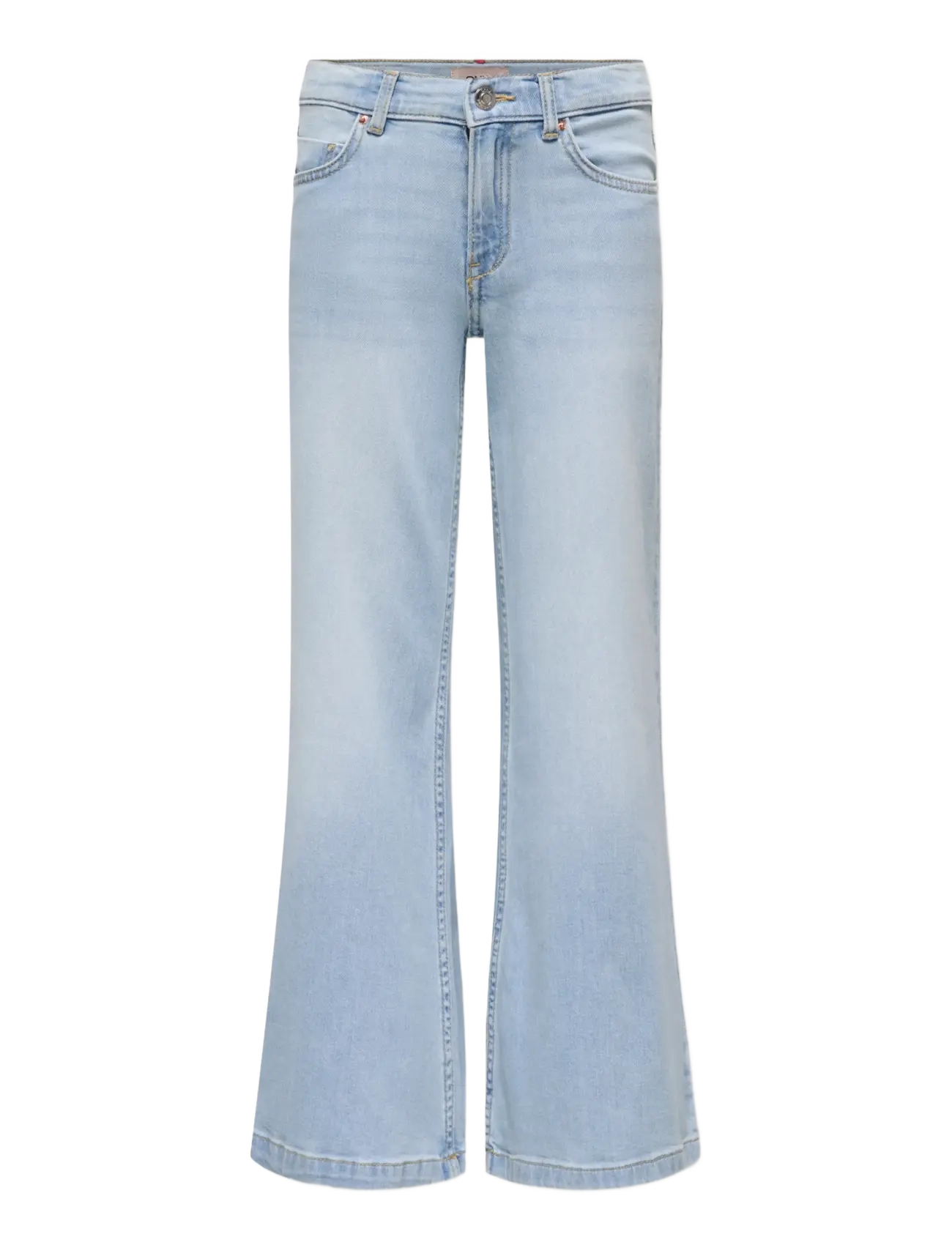 Kids Only KOGCALIFORNIA MW WIDE FLARED AKM217 NOOS - Riided - LIGHT BLUE DENIM / blue