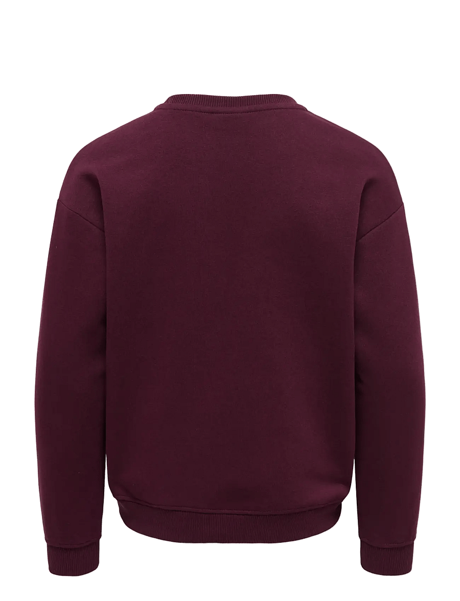 Kids Only - KOGXMAS DITTE LIFE L/S CS SWT - winetasting - 1