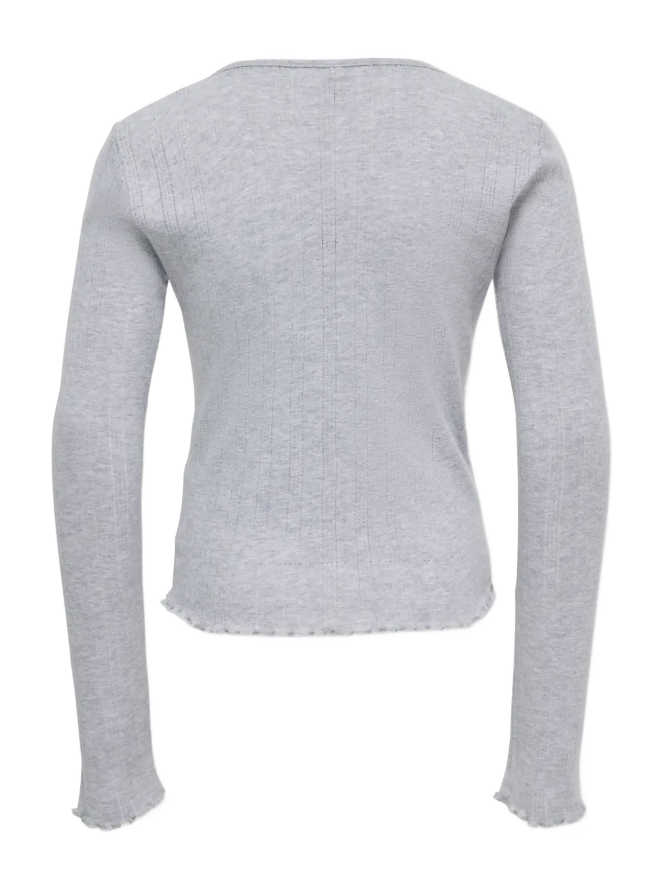 Kids Only - KOGSALSA LIFE L/S CARDIGAN JRS - koftor - light grey melange - 1