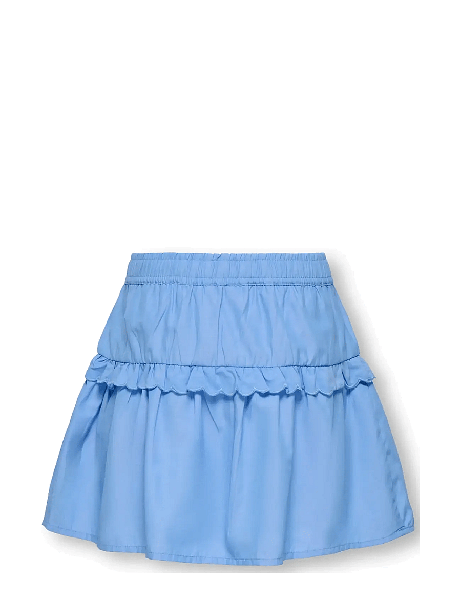 Kids Only - KMGCLARE RUFFLE SKORT WVN - püksseelik - cornflower blue - 2