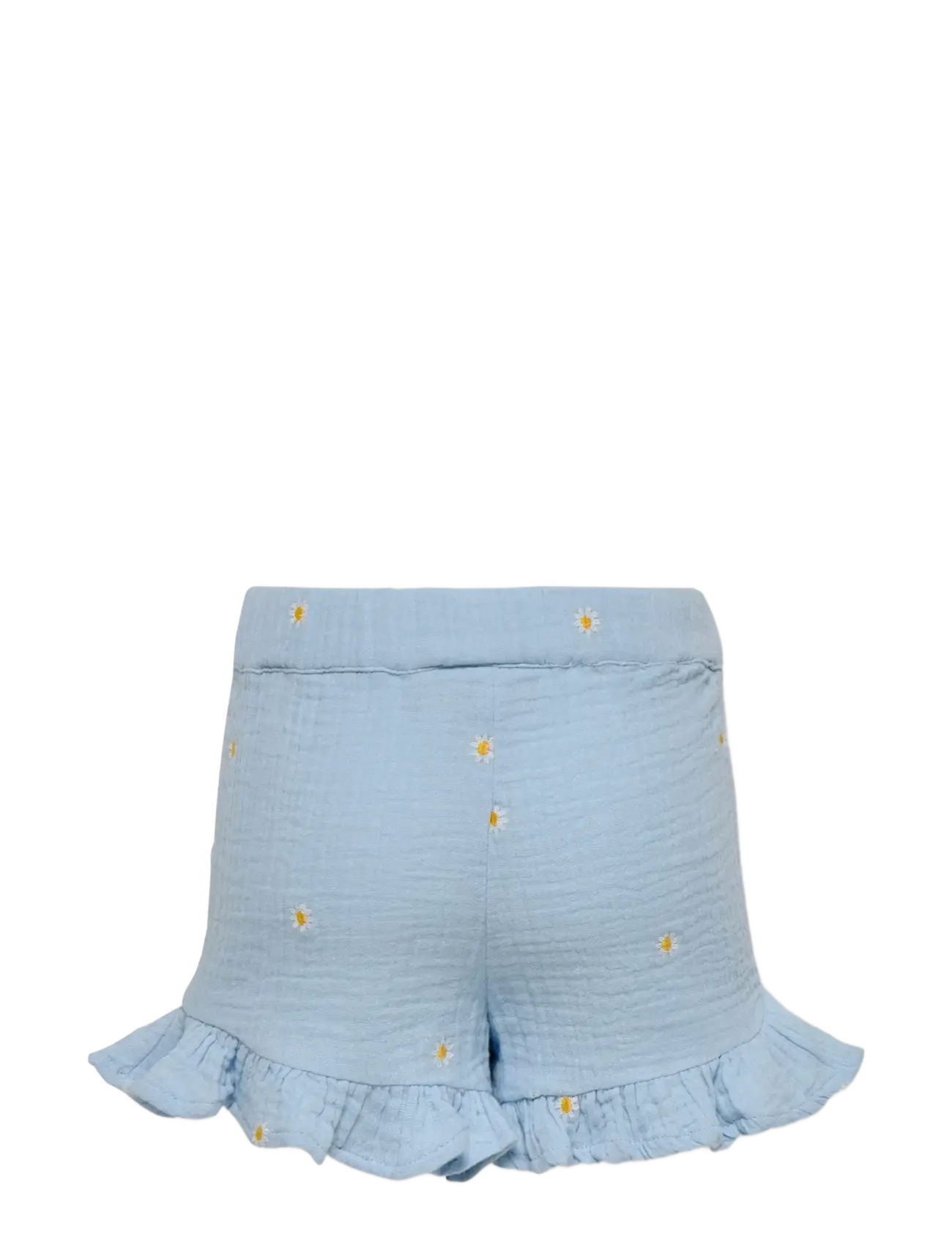Kids Only - KMGTHYRA EMB FRILL SHORTS WVN - lühikesed vabaajapüksid - cashmere blue - 1