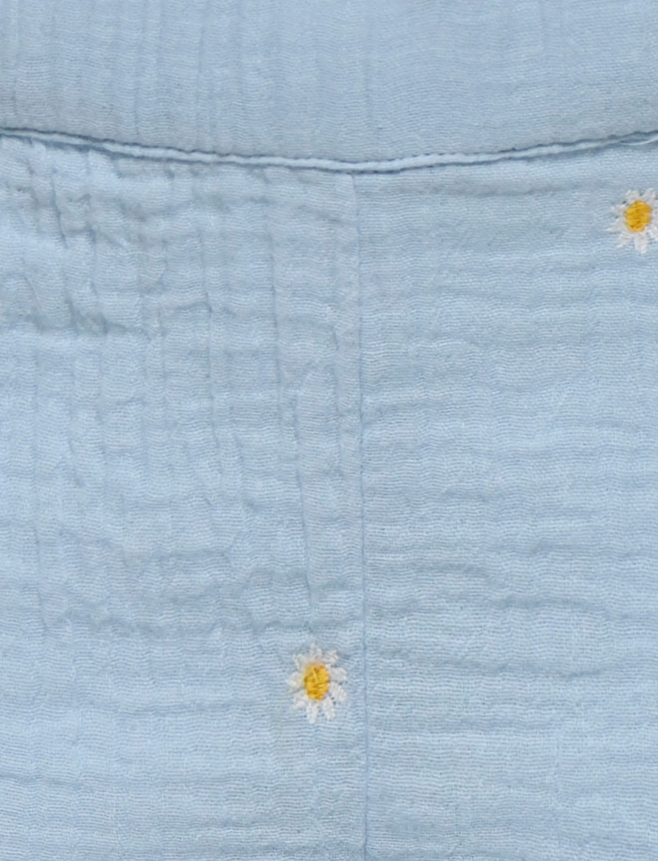 Kids Only - KMGTHYRA EMB FRILL SHORTS WVN - lühikesed vabaajapüksid - cashmere blue - 2