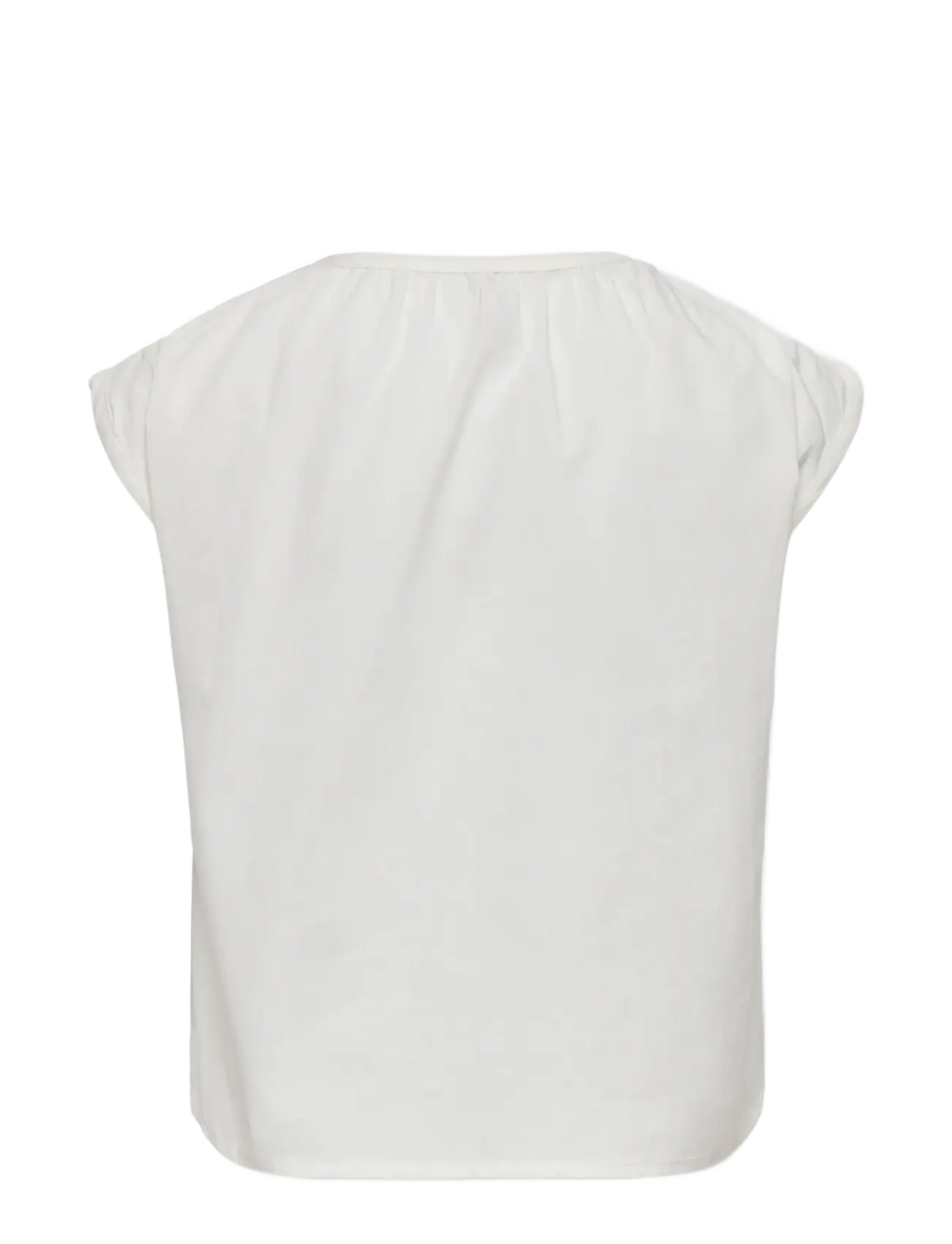 Kids Only - KMGLINA MY SL SHIRT WVN - short-sleeved shirts - cloud dancer - 1