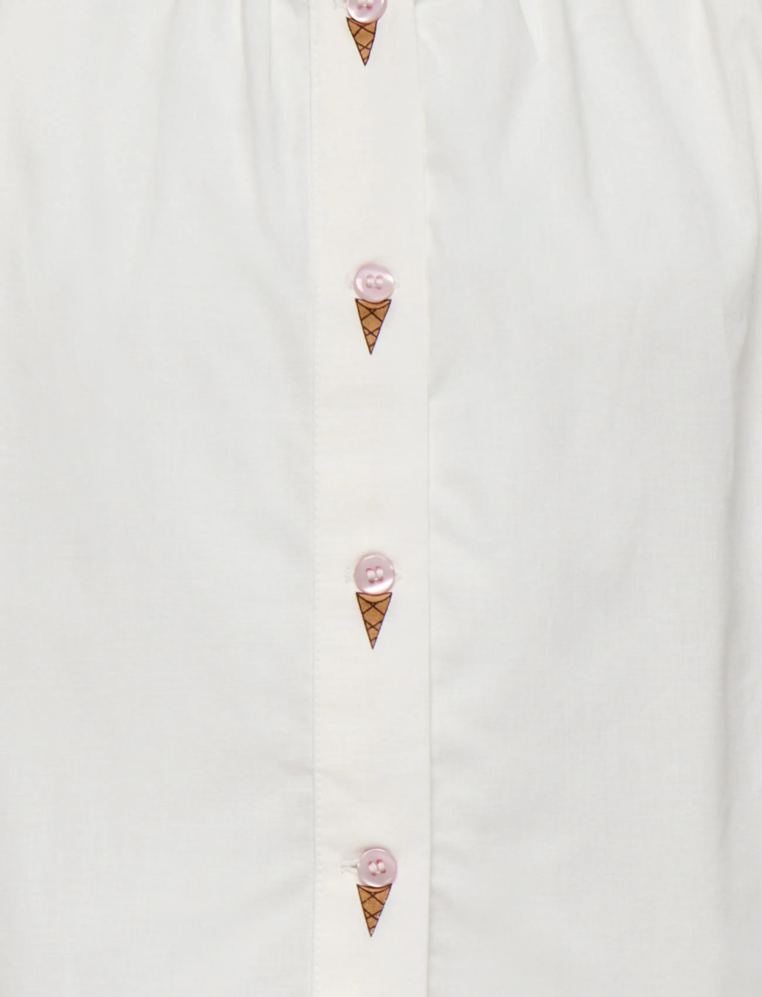 Kids Only - KMGLINA MY SL SHIRT WVN - short-sleeved shirts - cloud dancer - 2