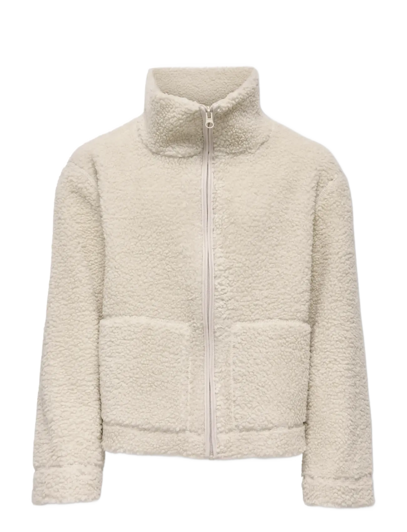 Kids Only KOGMEGAN LIFE TEDDY JACKET OTW - Kids Only - PUMICE STONE / cream