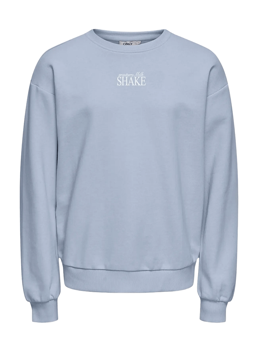 Kids Only - KMGPHILEA LIFE L/S LOOSE UB VD SWT - sweatshirts - soft chambray - 0