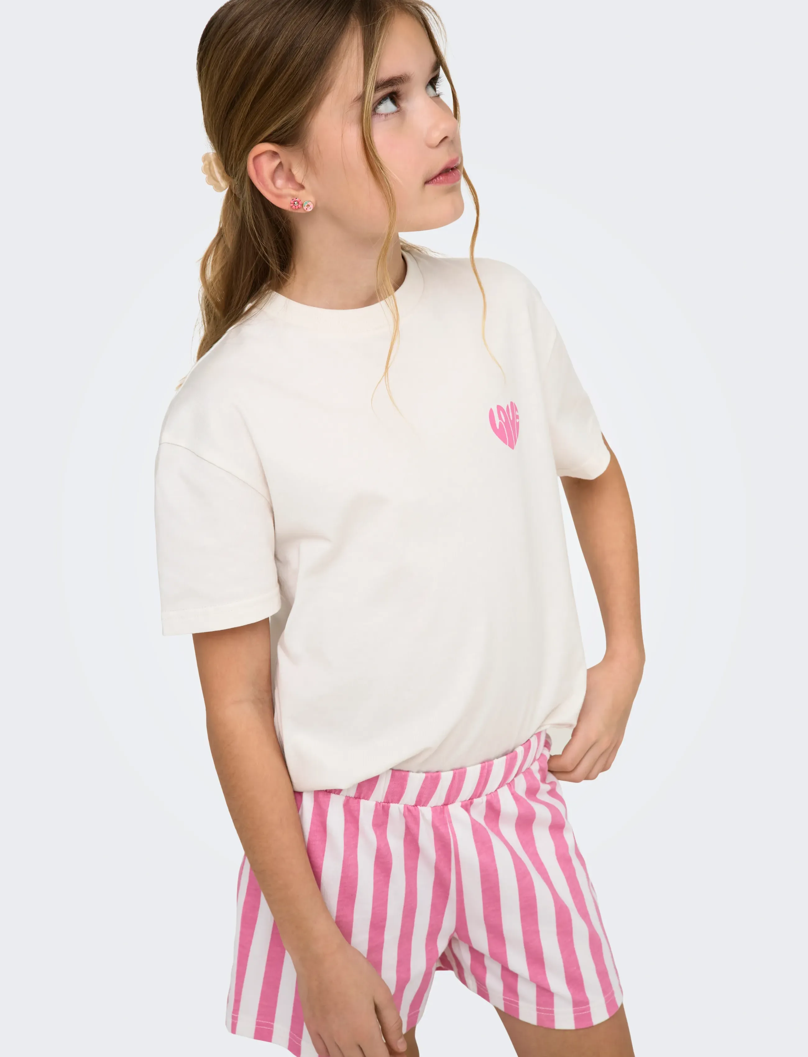 Kids Only - KOGRILA NIGHTWEAR TOP/SHORTS SET JRS - cashmere rose - 5