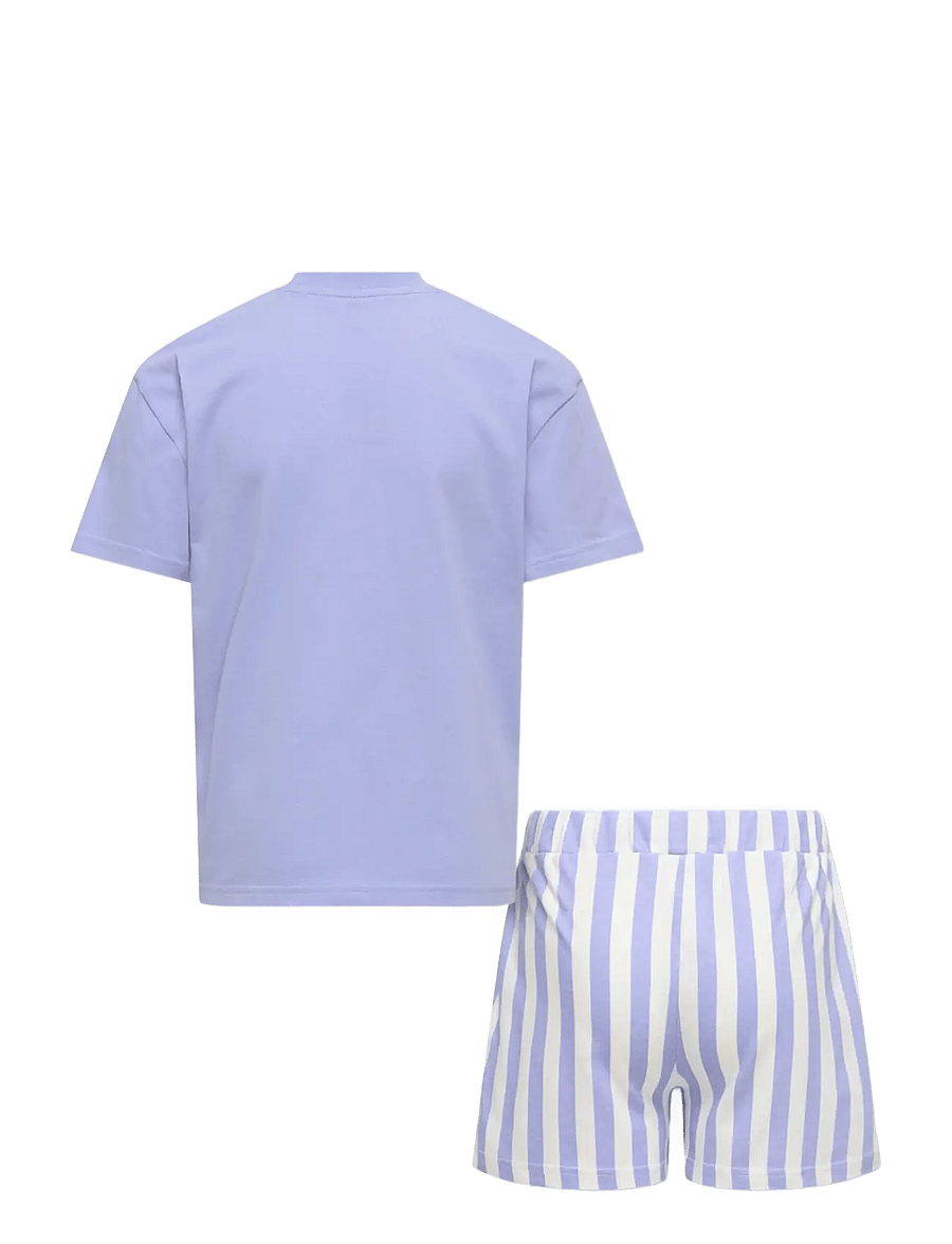 Kids Only - KOGRILA NIGHTWEAR TOP/SHORTS SET JRS - sweet lavender - 1