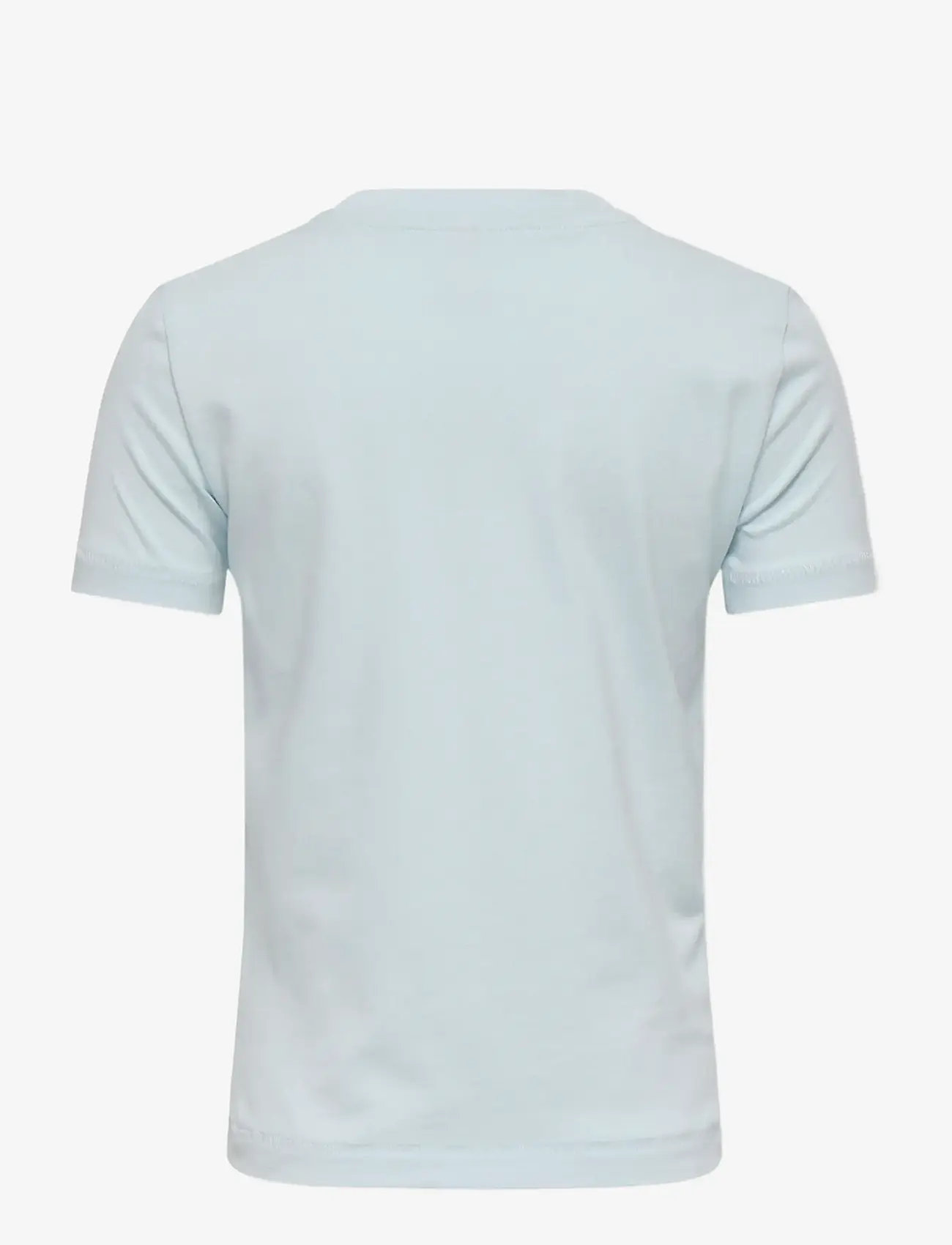 Kids Only - KMGBLOOM SS REG PRINTED TEE JRS - kortærmede t-shirts - ballad blue - 2