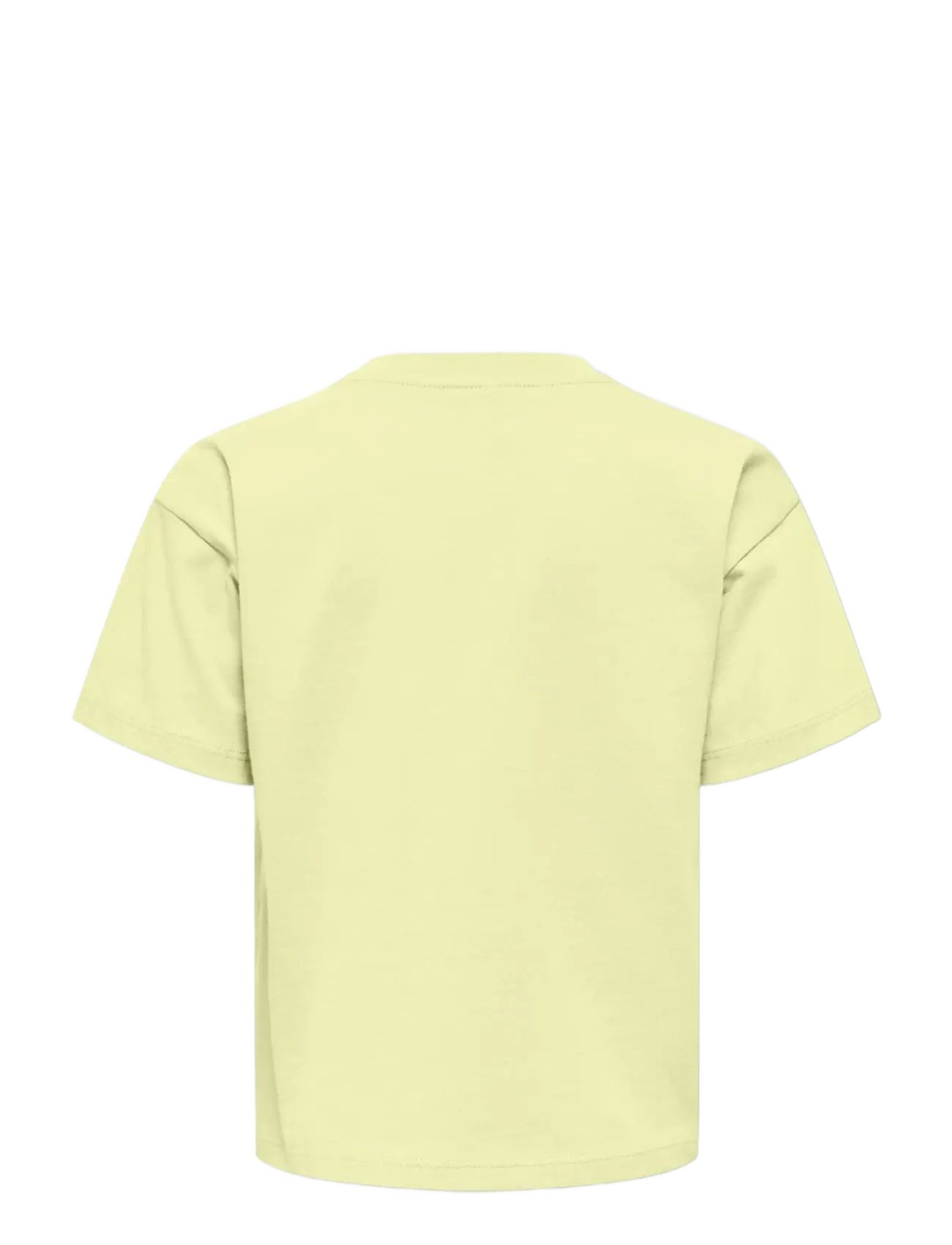 Kids Only - KMGPETAL SS LOOSE PRINTED TEE JRS - kortærmede t-shirts - tender yellow - 1