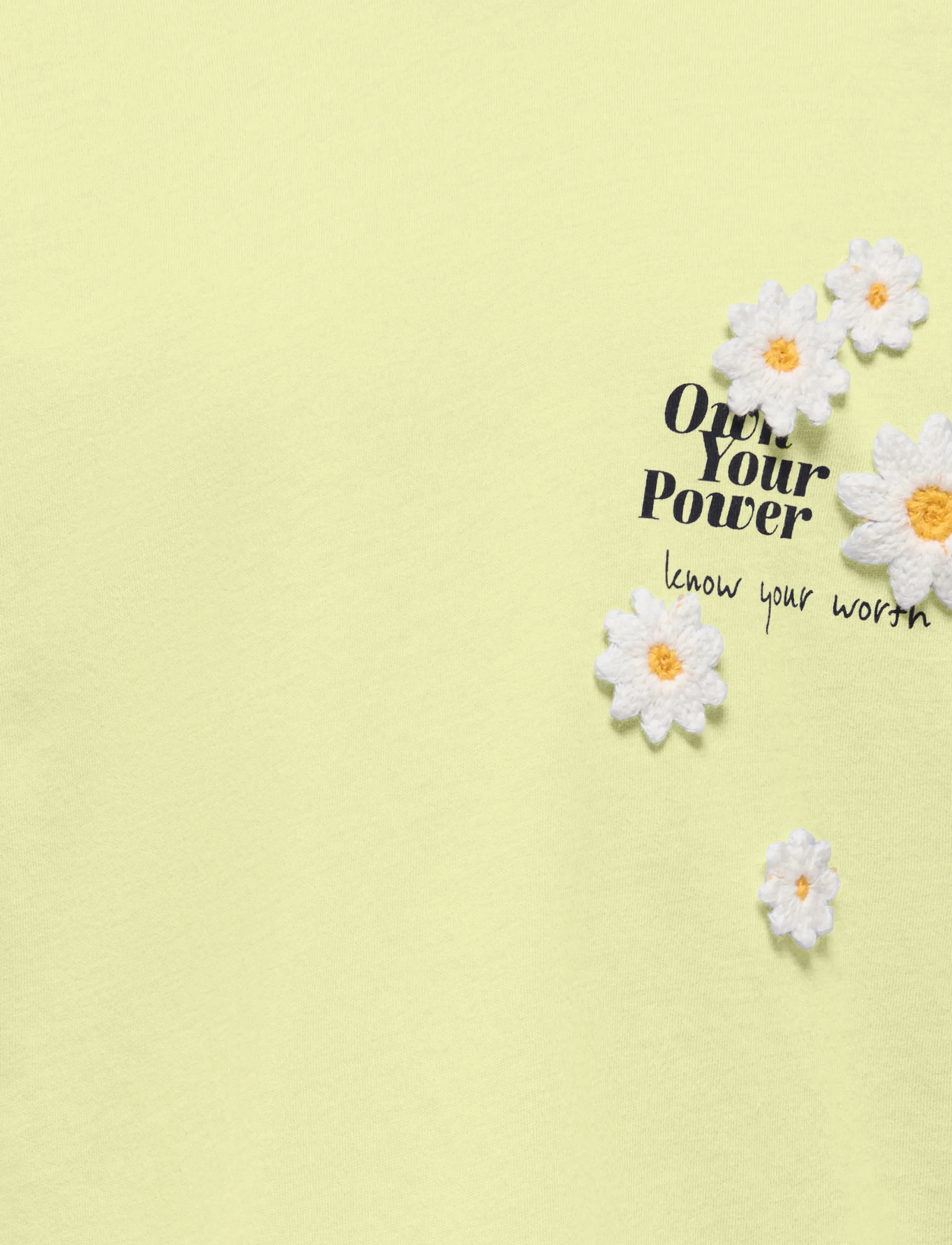 Kids Only - KMGPETAL SS LOOSE PRINTED TEE JRS - kortærmede t-shirts - tender yellow - 2