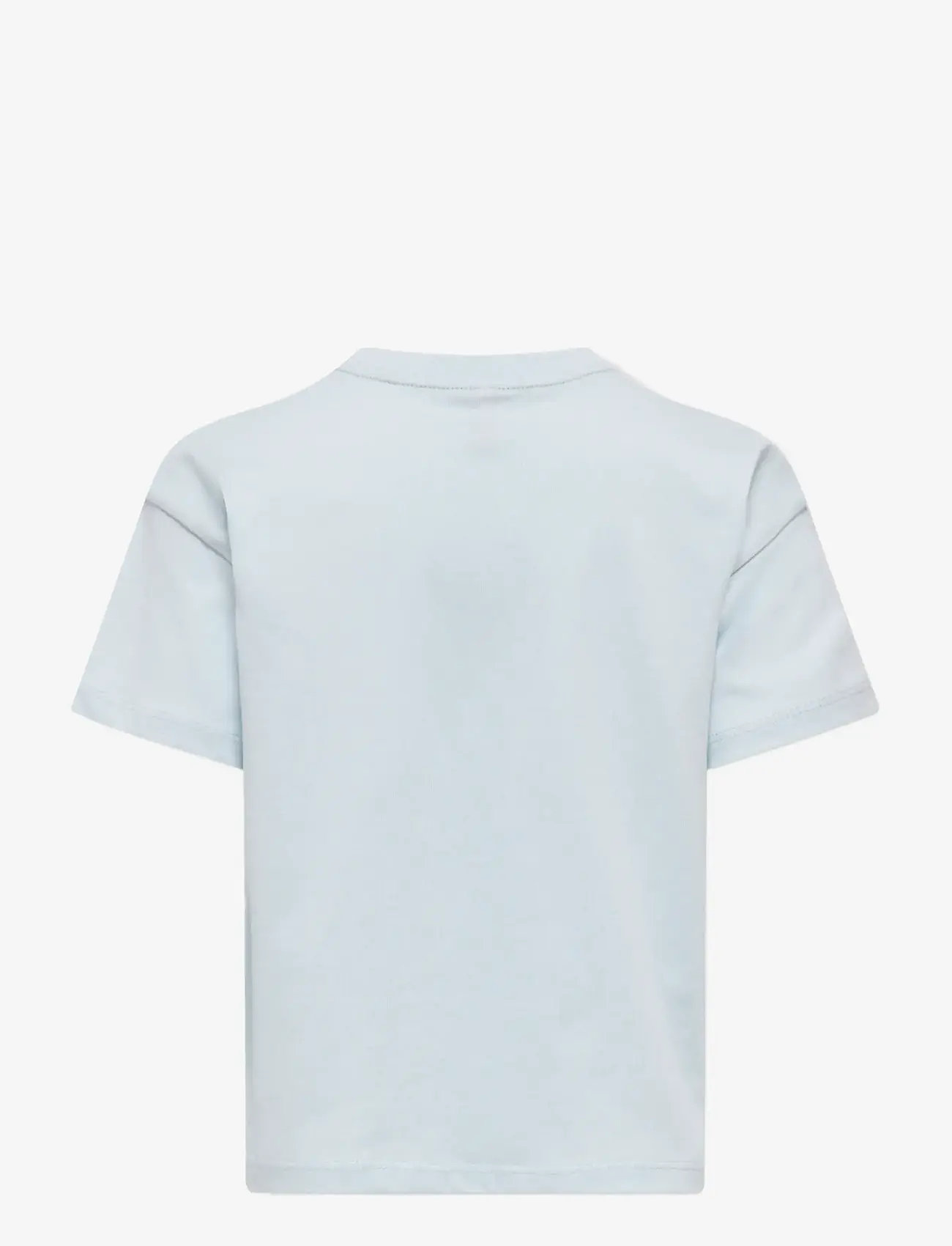 Kids Only - KMGAUGUSTA SS LOOSE PRINT TEE JRS - kortærmede t-shirts - ballad blue - 1