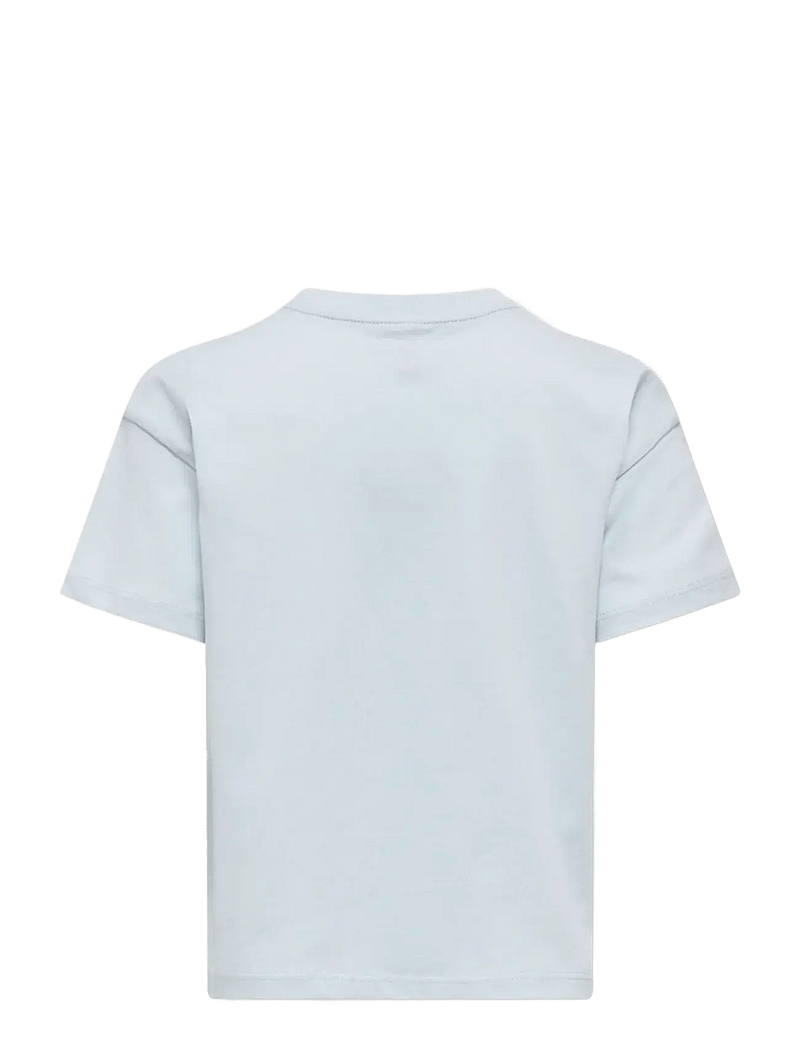 Kids Only - KMGAUGUSTA SS LOOSE PRINT TEE JRS - kortærmede t-shirts - ballad blue - 1