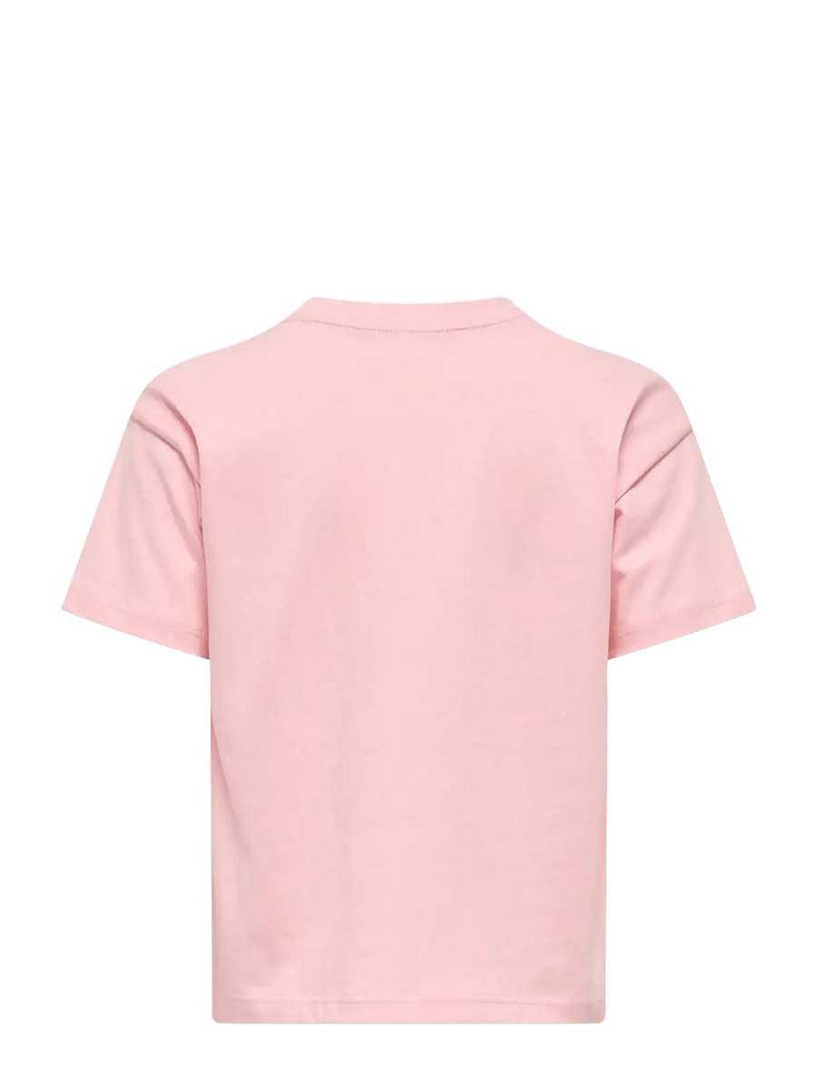 Kids Only - KMGAUGUSTA SS LOOSE PRINT TEE JRS - kurzärmelige - tickled pink - 1
