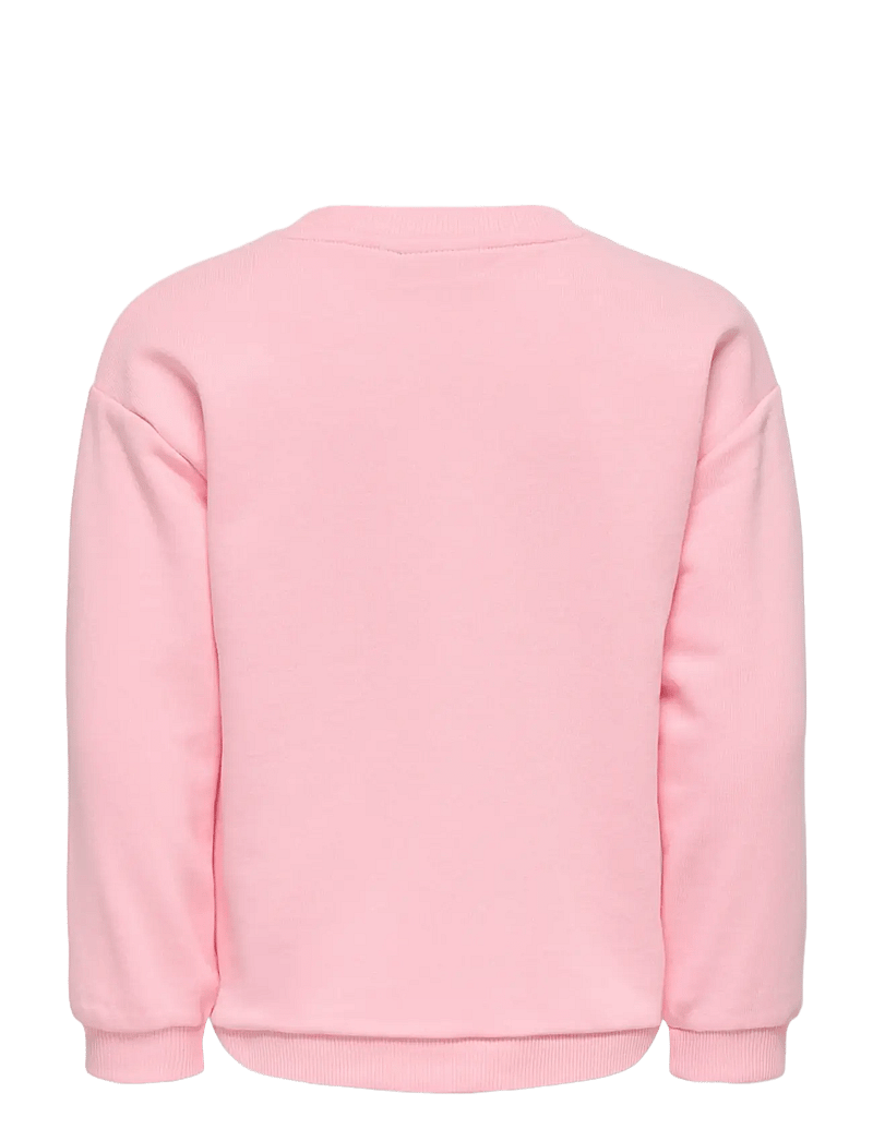 Kids Only - KMGBUTTERFLY LS BOXY PRINT UB SWT - sweatshirts - tickled pink - 1