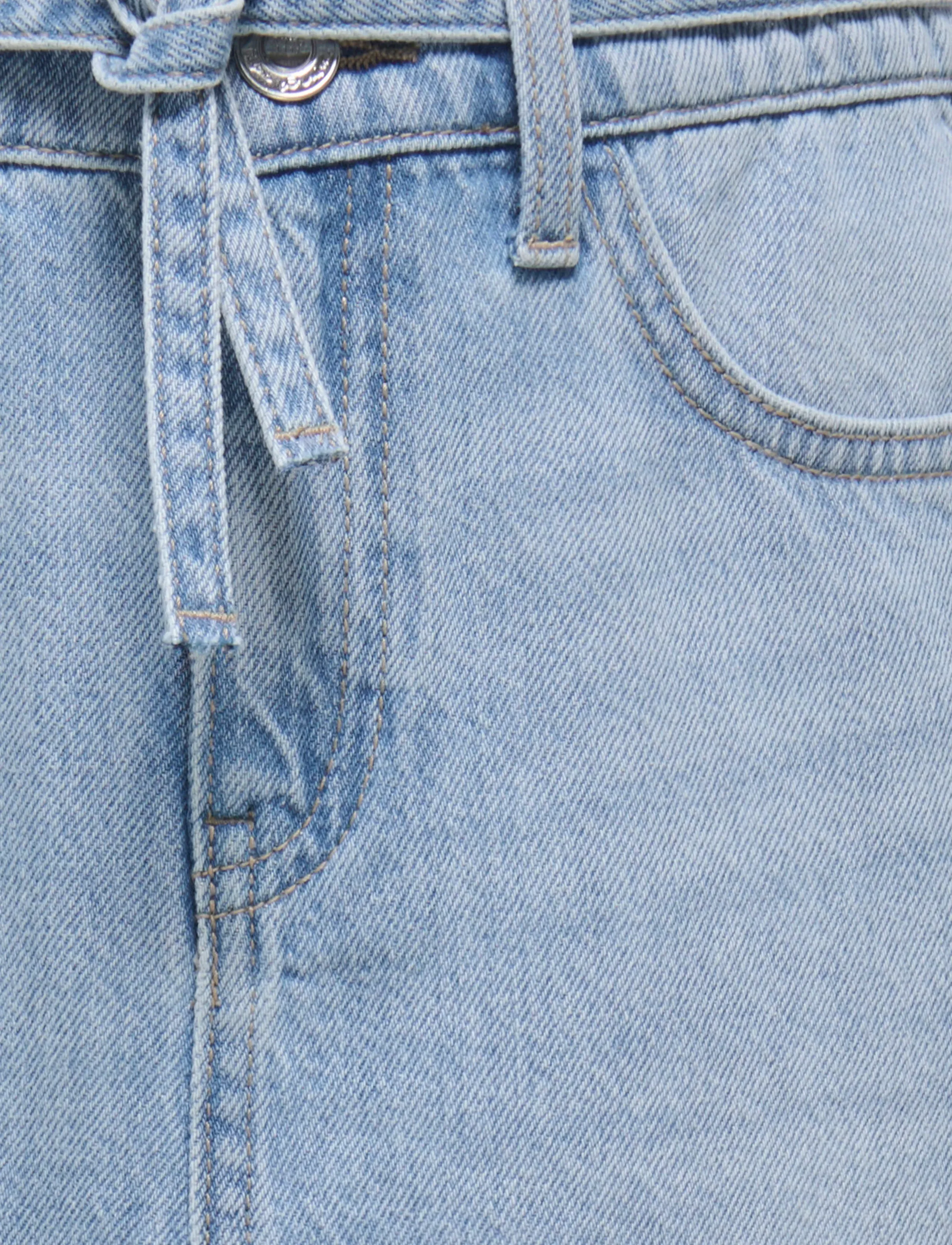 Kids Only - KOGLUNA BELTED MIDI SKIRT DNM - midi nederdele - light blue denim - 2