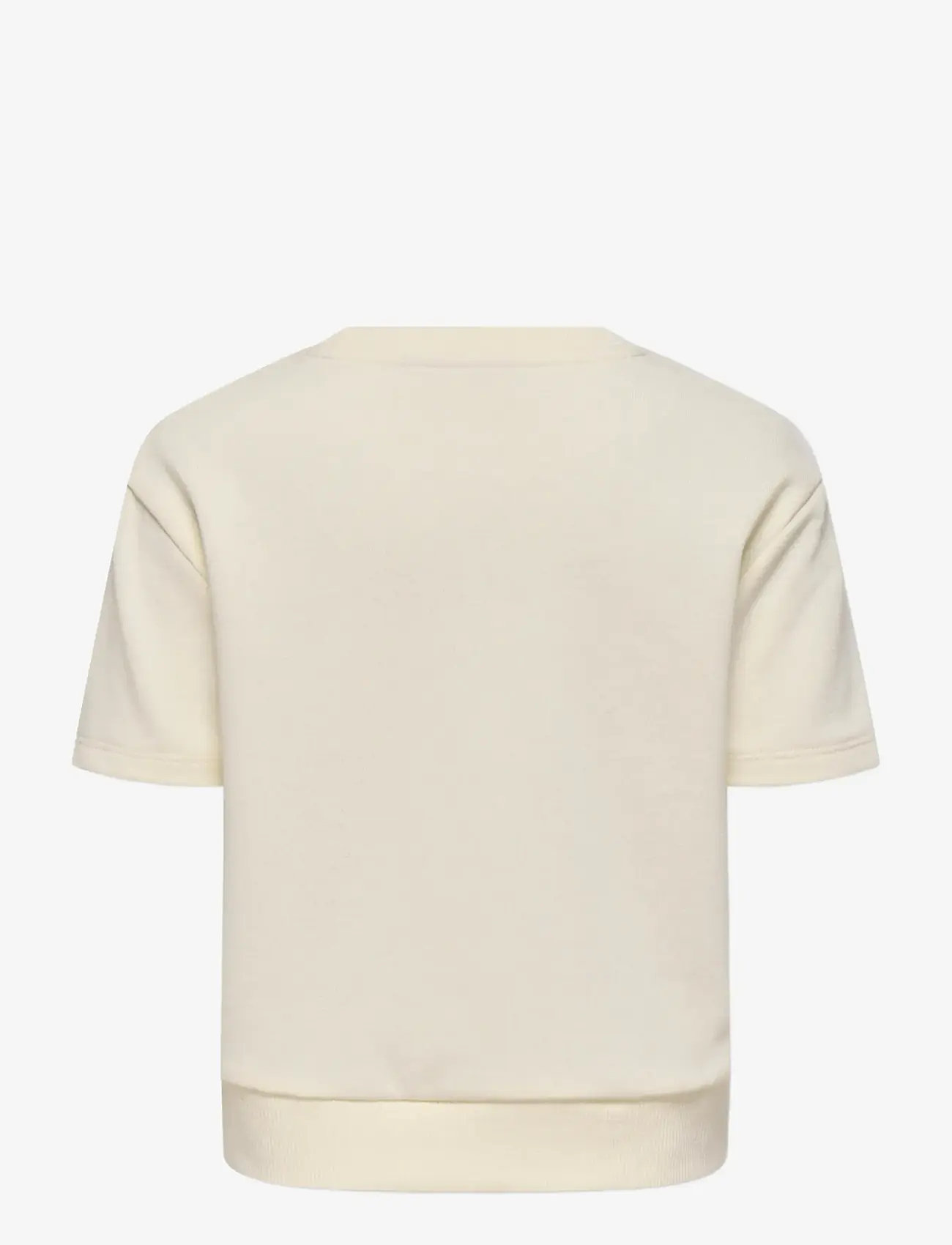 Kids Only - KMGSOLINA SS EMB PULLOVER UB SWT - sweatshirts - tofu - 1