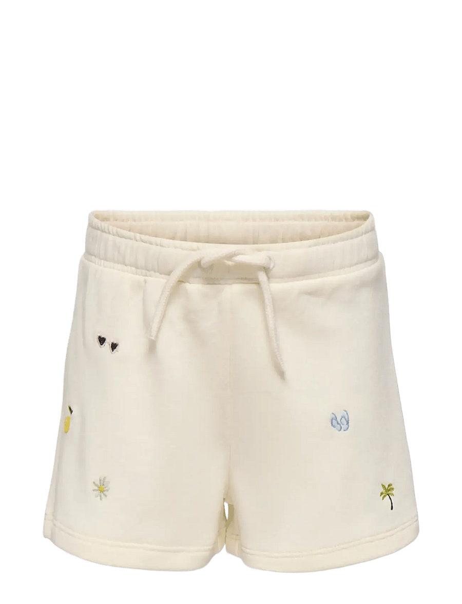 Kids Only - KMGSOLINA EMB SHORTS UB SWT - sweatshorts - tofu - 0