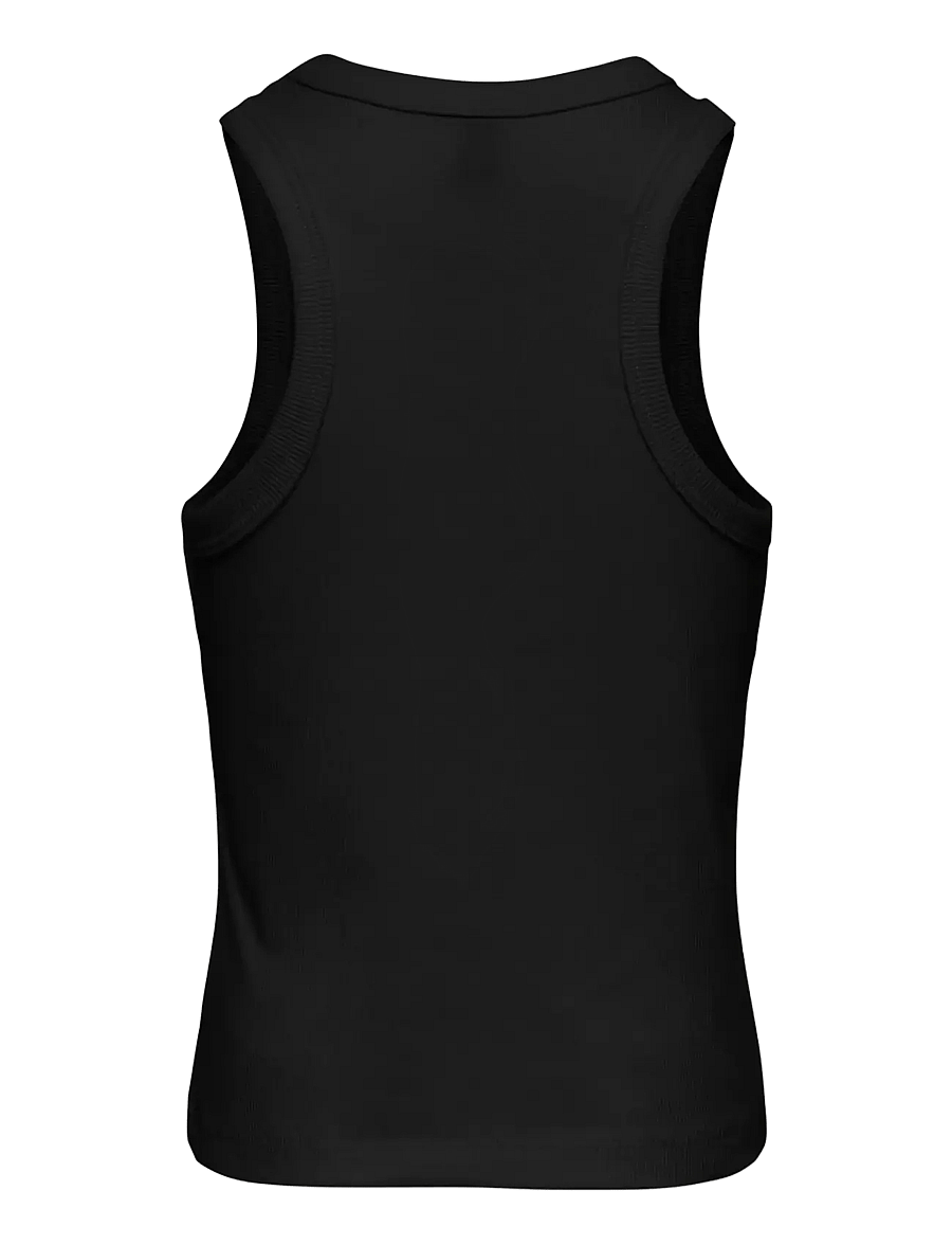 Kids Only - KOGJILL LIFE S/L EMB TANK TOP JRS - tanktops - black - 1