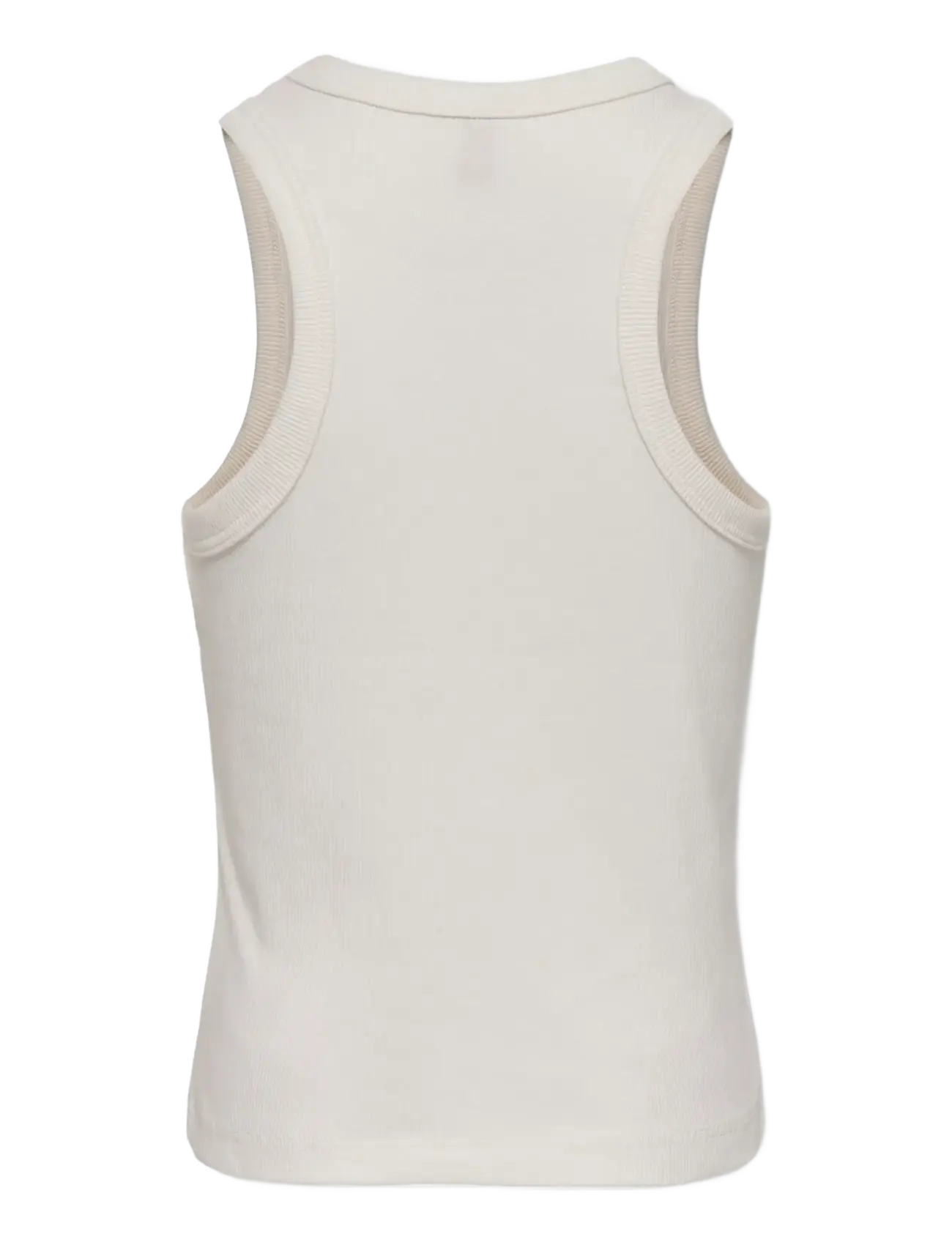Kids Only - KOGJILL LIFE S/L EMB TANK TOP JRS - Ærmeløs undertrøje - cloud dancer - 1