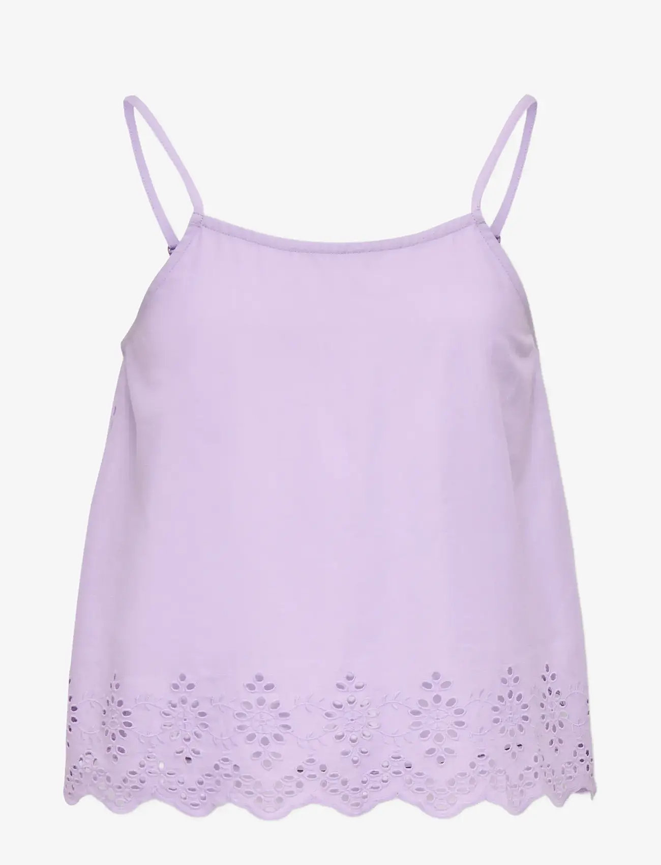 Kids Only - KOGLOU LIFE EMB SINGLET WVN - tank top - lilac breeze - 0