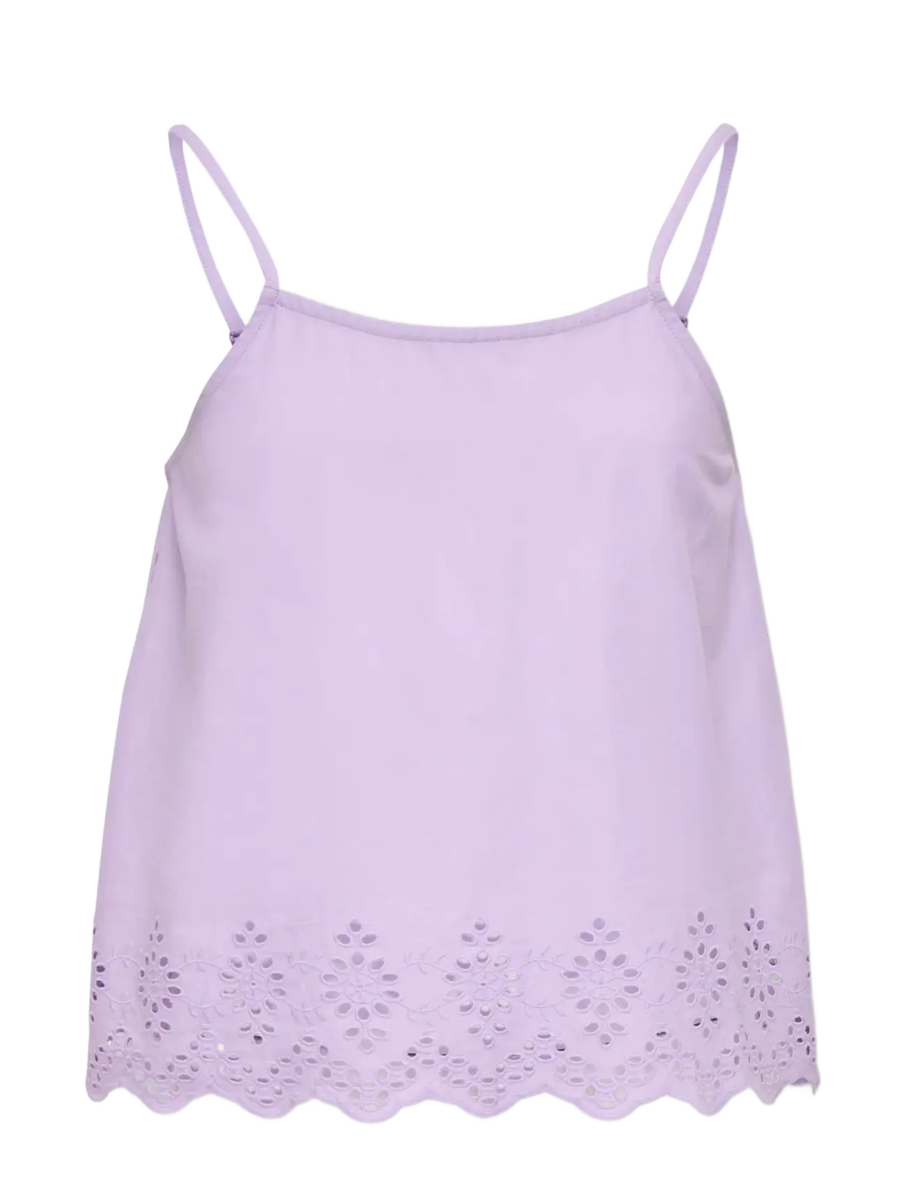 Kids Only KOGLOU LIFE EMB SINGLET WVN - Toppe og t-shirts - LILAC BREEZE / purple