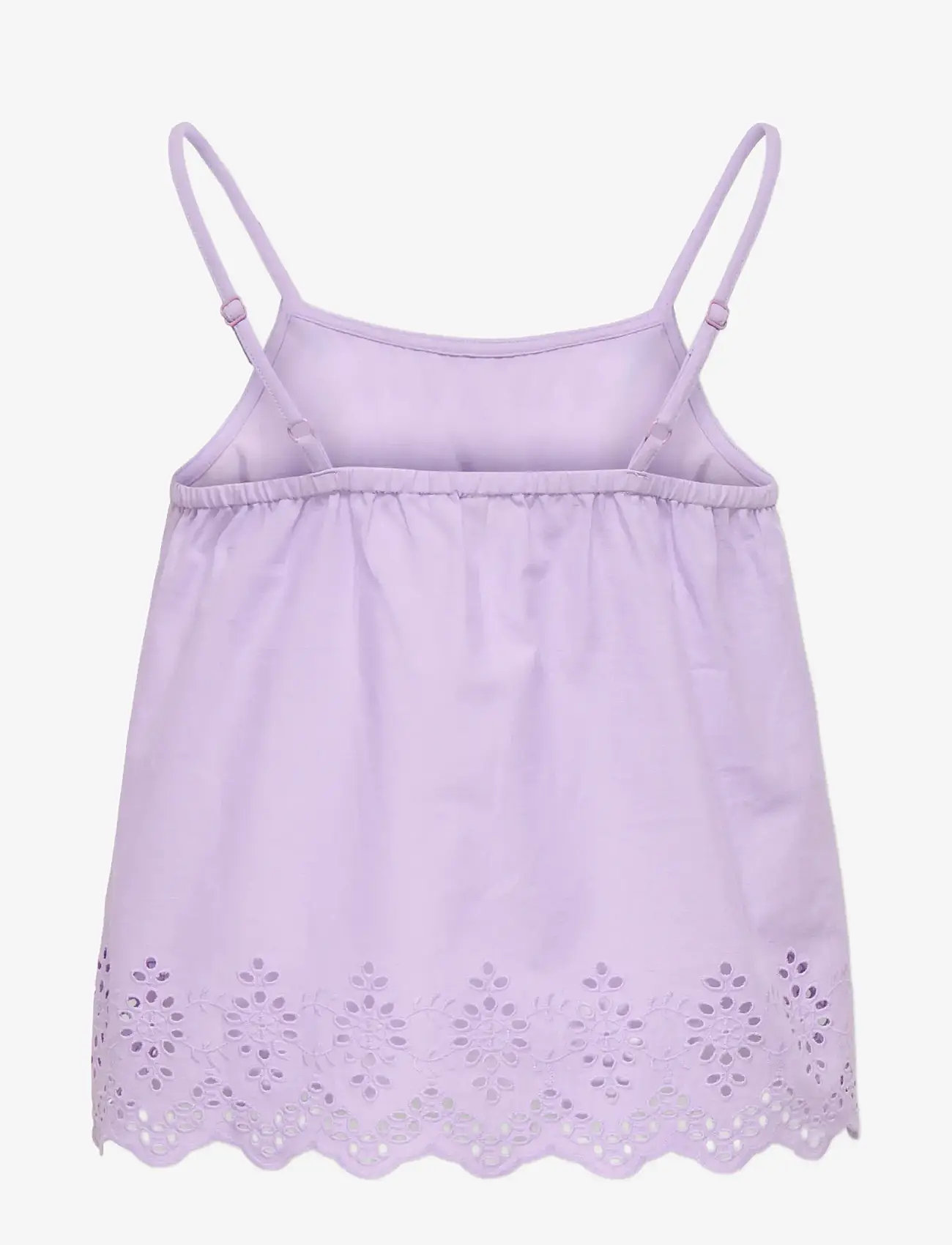 Kids Only - KOGLOU LIFE EMB SINGLET WVN - tank top - lilac breeze - 1