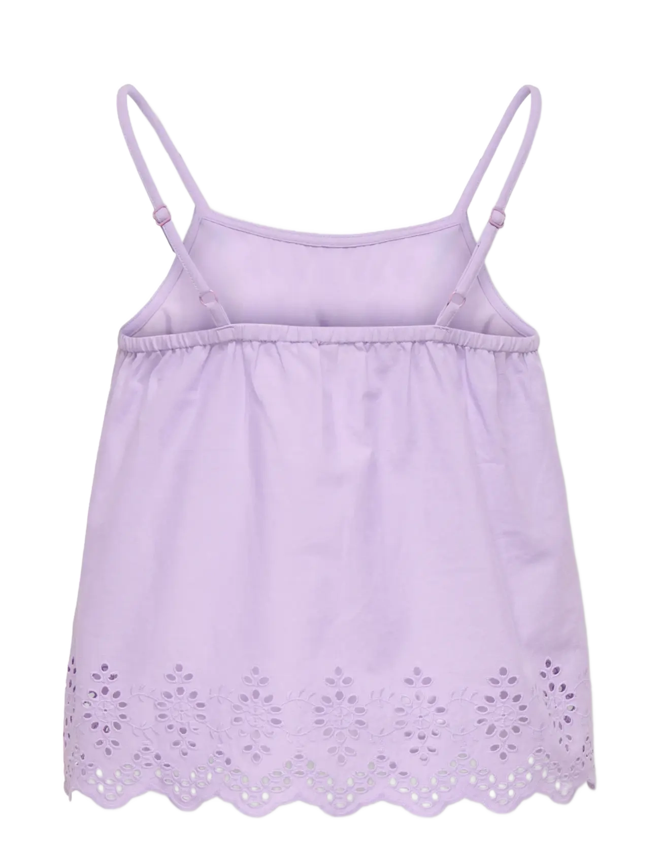 Kids Only - KOGLOU LIFE EMB SINGLET WVN - tanktops - lilac breeze - 1