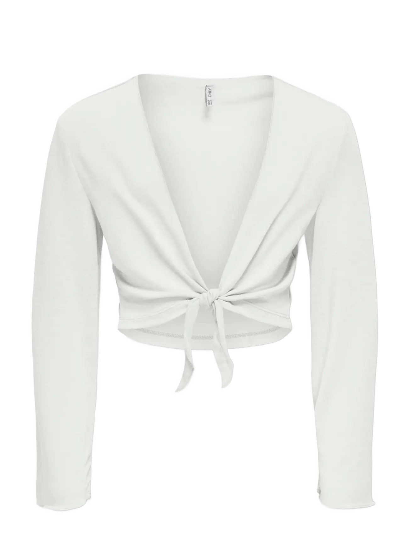 Kids Only KOGRIKKA LS BOLERO JRS - Stickat - CLOUD DANCER / white