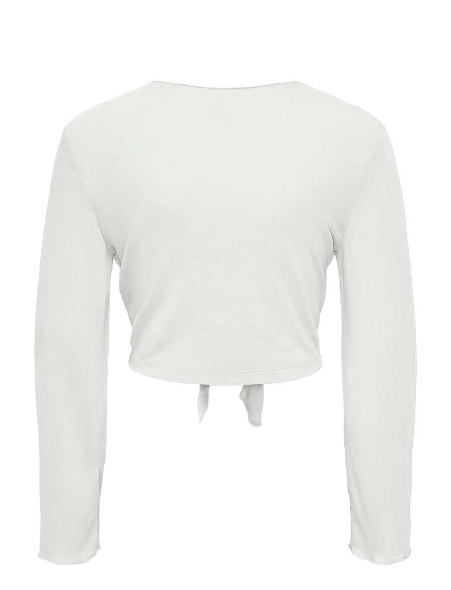 Kids Only - KOGRIKKA LS BOLERO JRS - cardigans - cloud dancer - 1