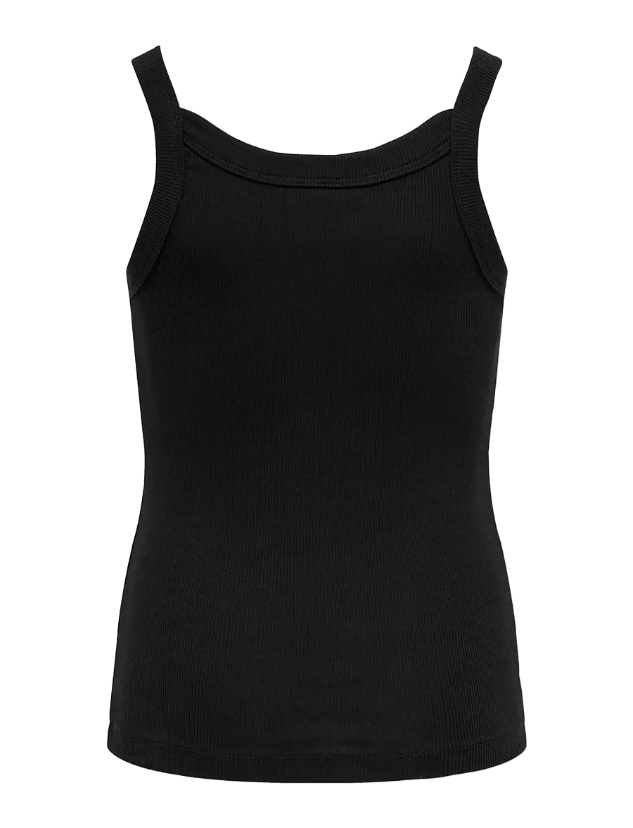 Kids Only - KOGJILL LIFE S/L TOP JRS NOOS - tanktops - black - 1