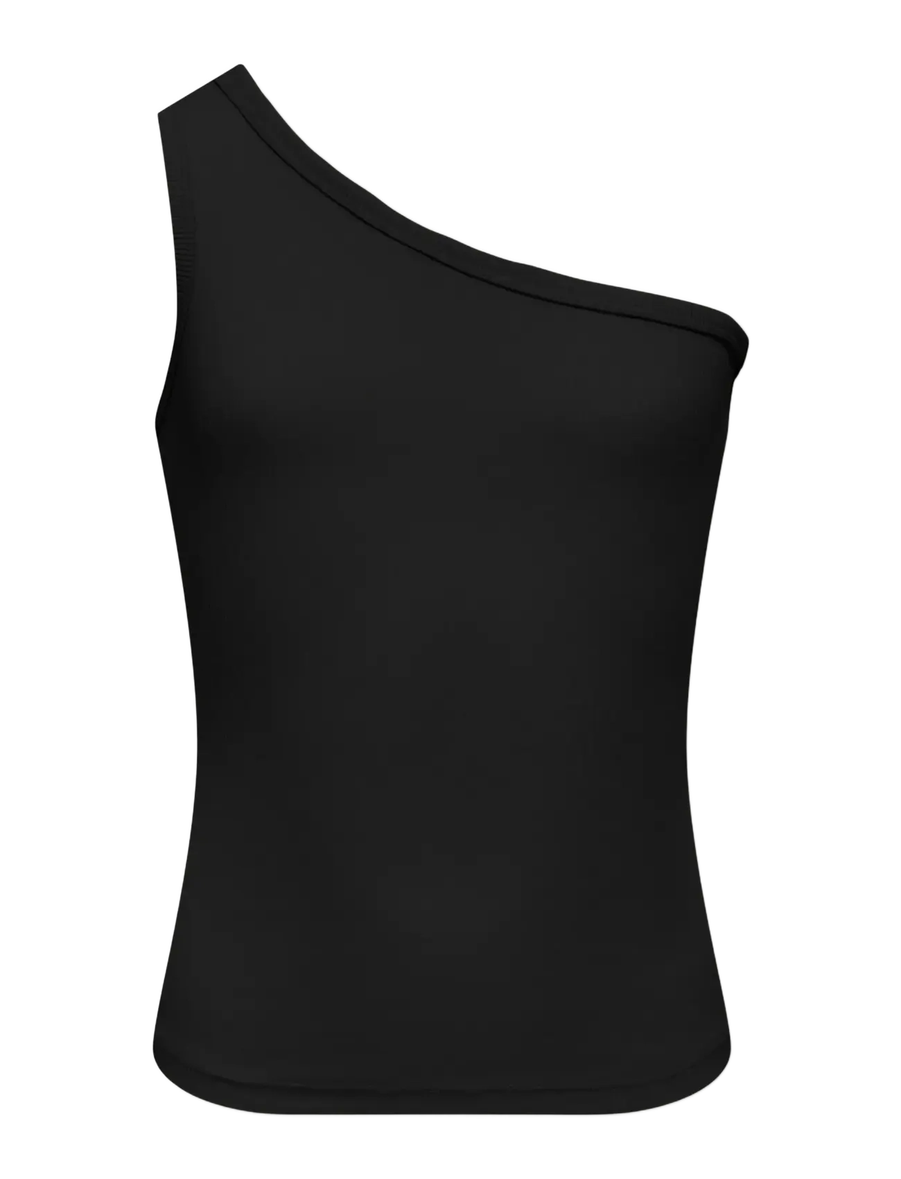 Kids Only KOGLUCKY ONESHOULDER TOP JRS - Överdelar - BLACK / black