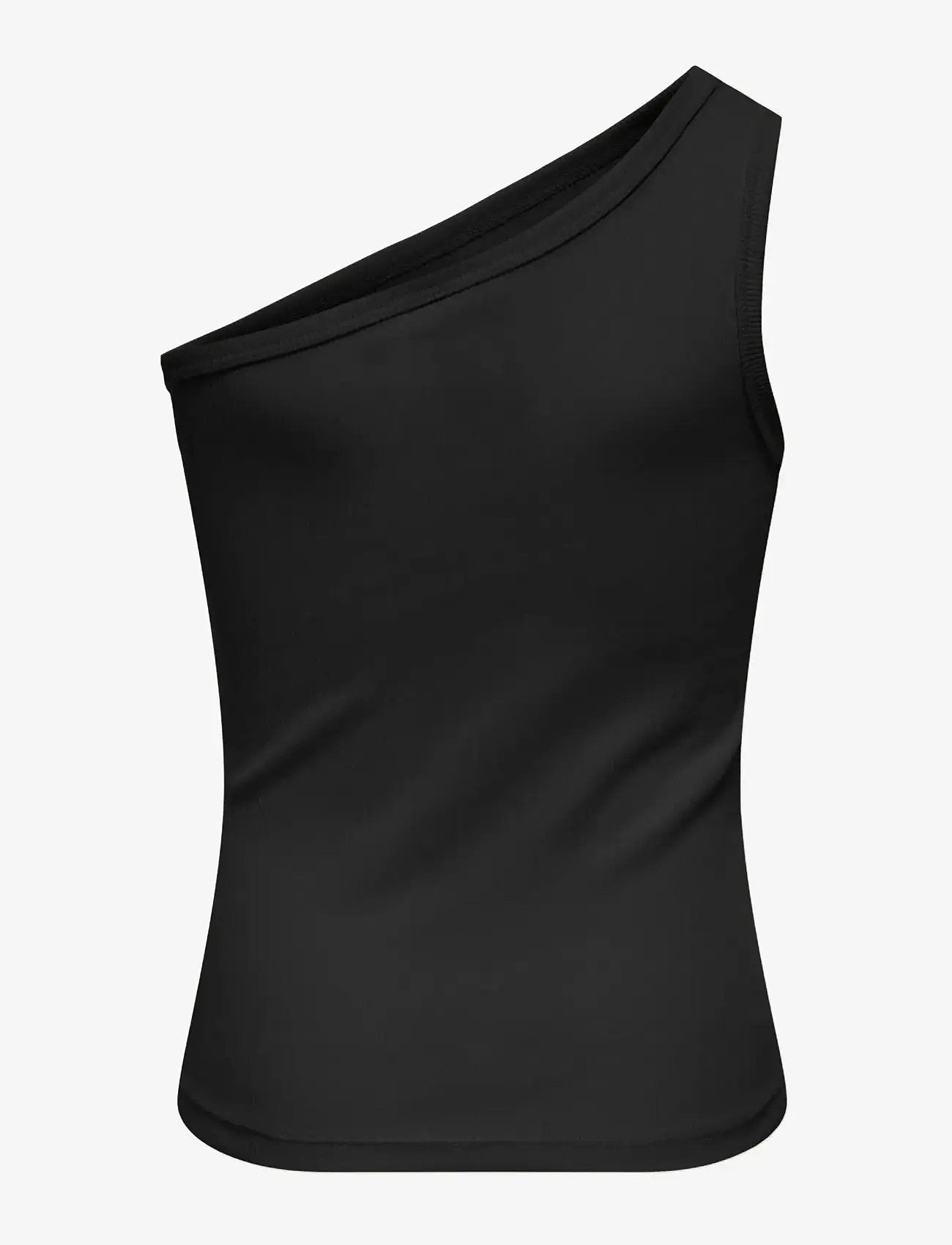 Kids Only - KOGLUCKY ONESHOULDER TOP JRS - Ærmeløs undertrøje - black - 1