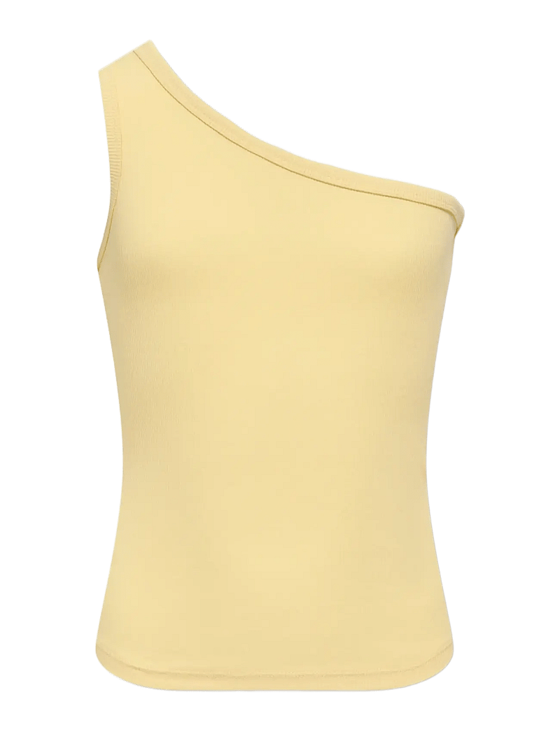 Kids Only - KOGLUCKY ONESHOULDER TOP JRS - Ærmeløs undertrøje - sunlight - 0