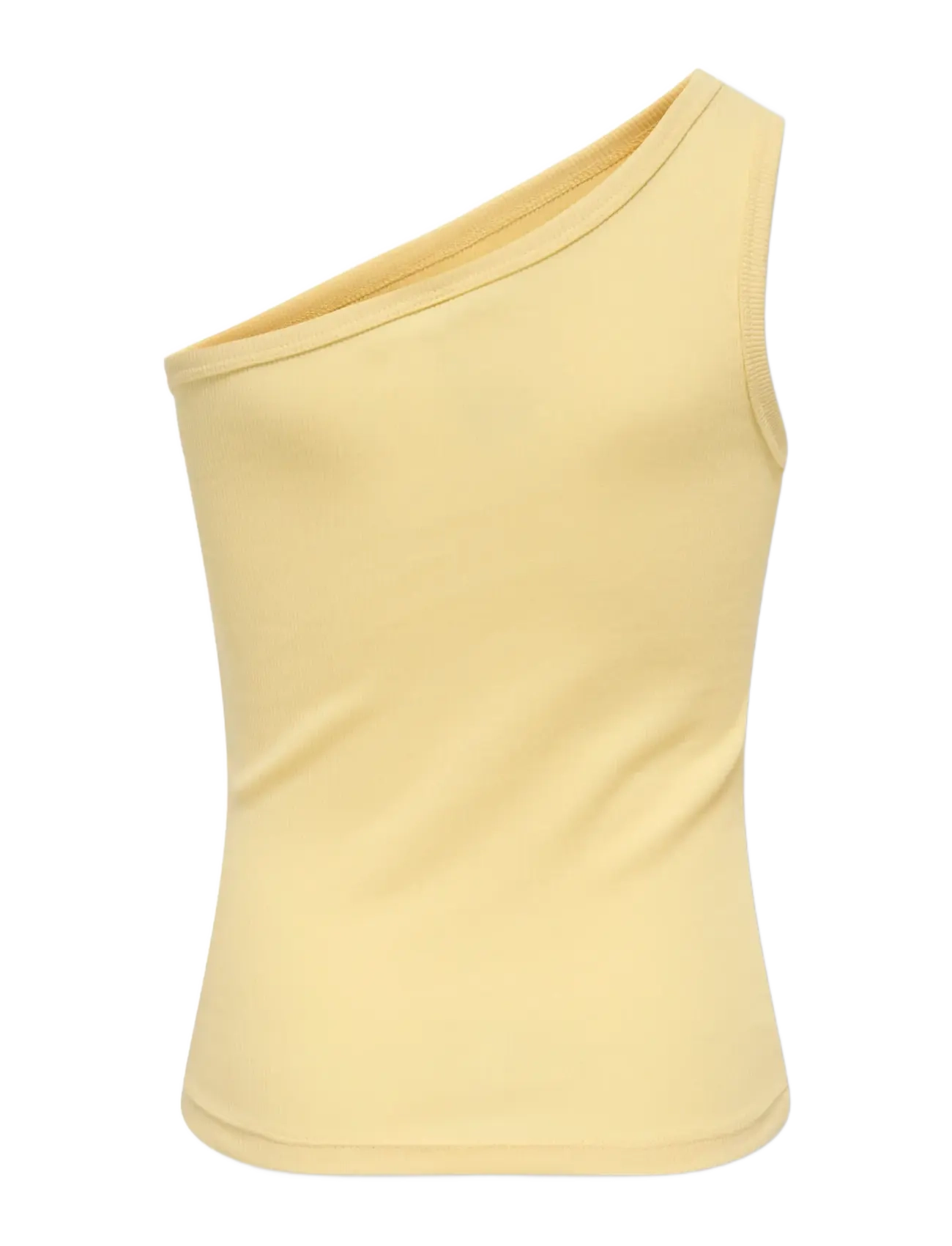 Kids Only - KOGLUCKY ONESHOULDER TOP JRS - linnen - sunlight - 1