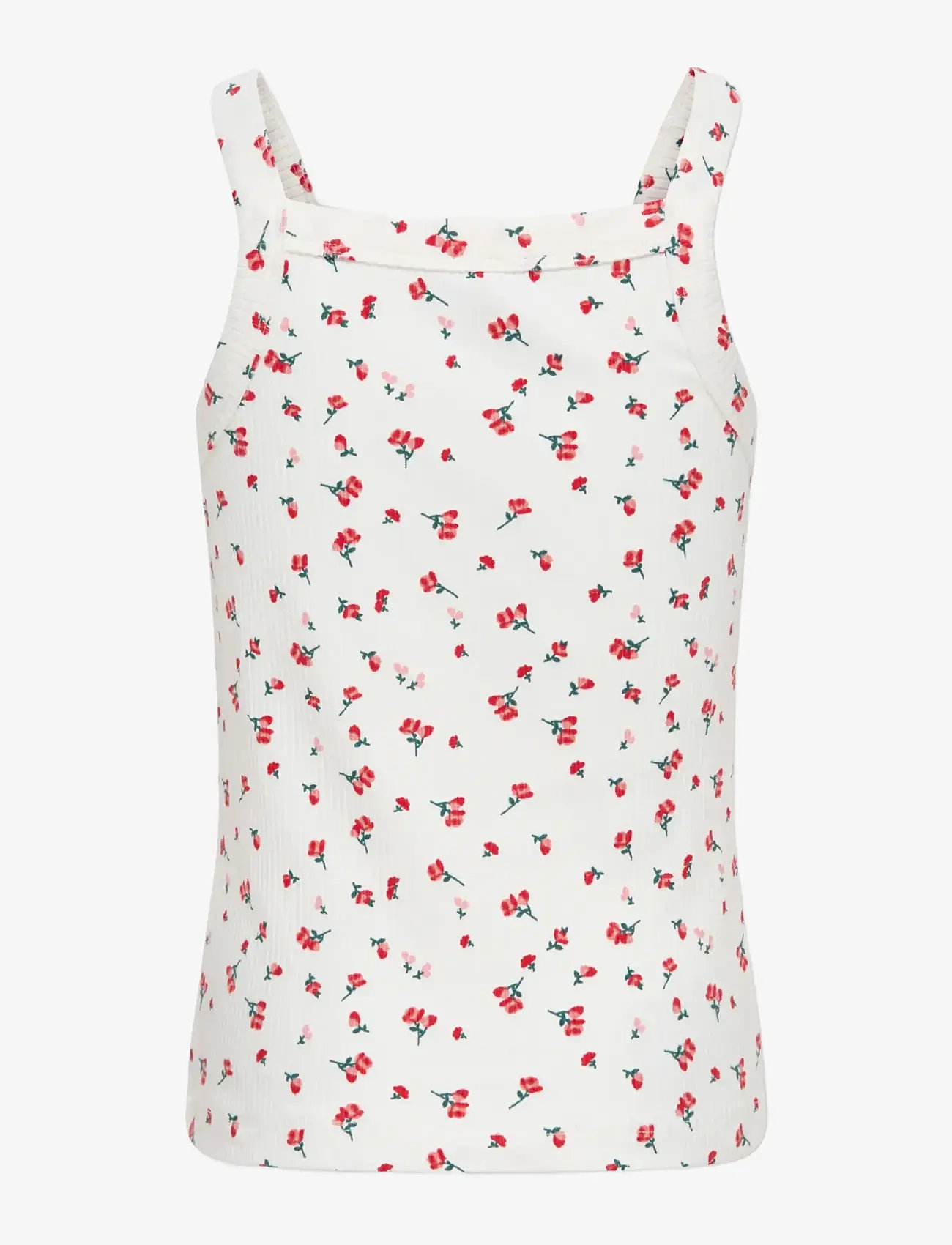 Kids Only - KOGBELLA LIFE STRAP TOP JRS - Õlapaeltega topid - high risk red - 1