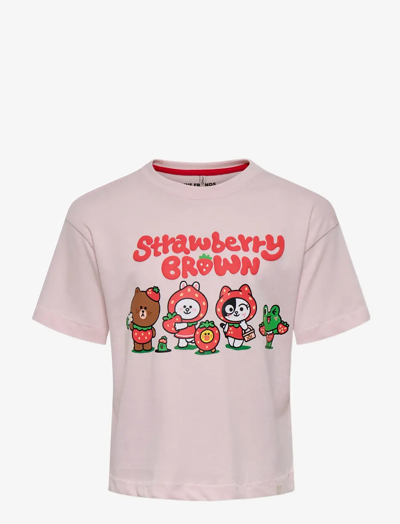 Kids Only - KMGBERRY SS LOOSE PRINT TEE JRS - kurzärmelige - pale lilac - 0