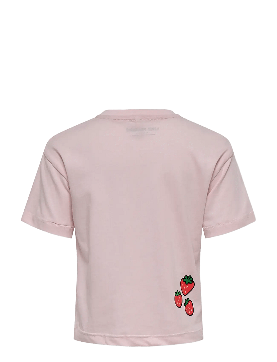 Kids Only - KMGBERRY SS LOOSE PRINT TEE JRS - lühikeste varrukatega t-särgid - pale lilac - 1