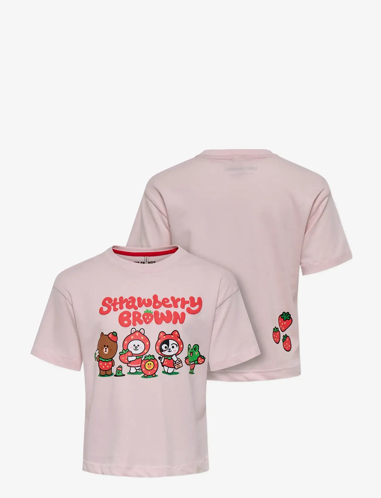 Kids Only - KMGBERRY SS LOOSE PRINT TEE JRS - kurzärmelige - pale lilac - 2