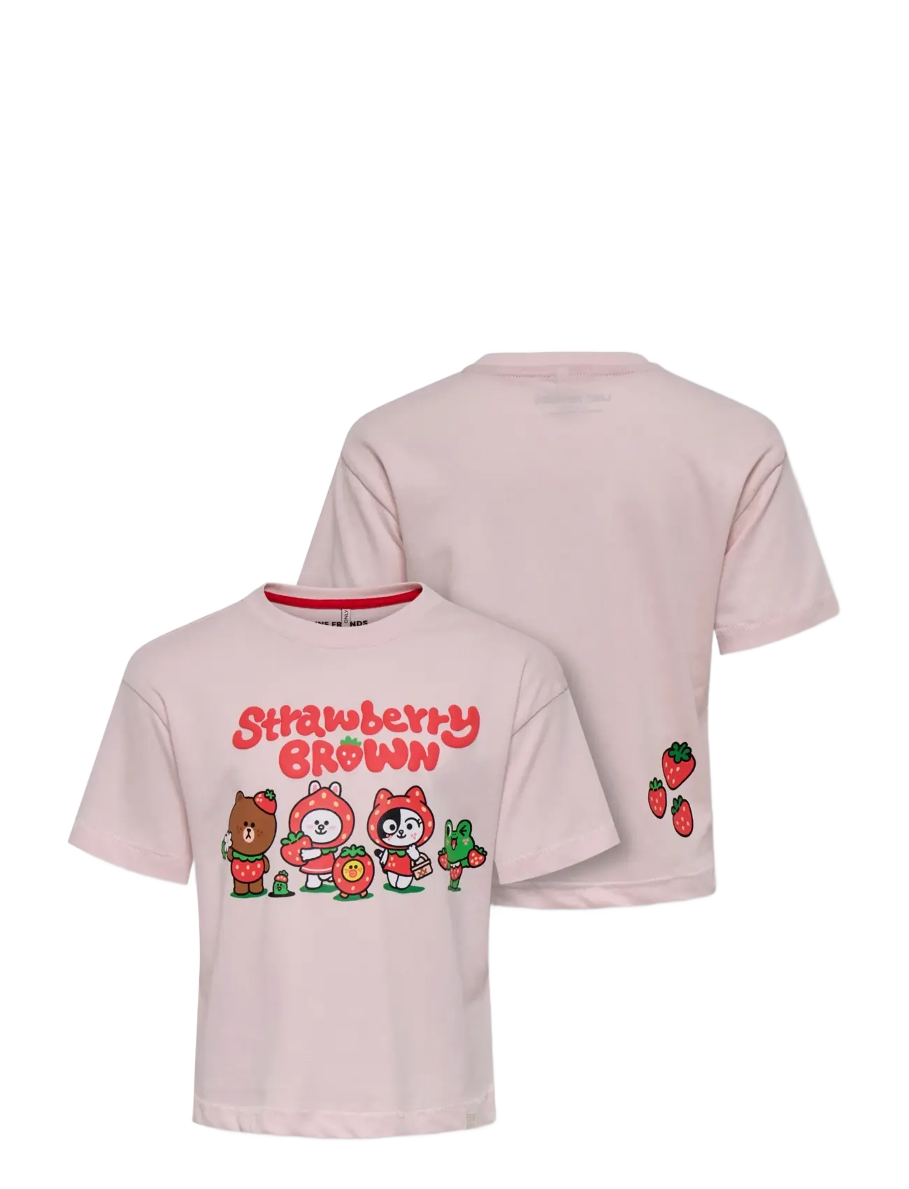 Kids Only - KMGBERRY SS LOOSE PRINT TEE JRS - lühikeste varrukatega t-särgid - pale lilac - 2